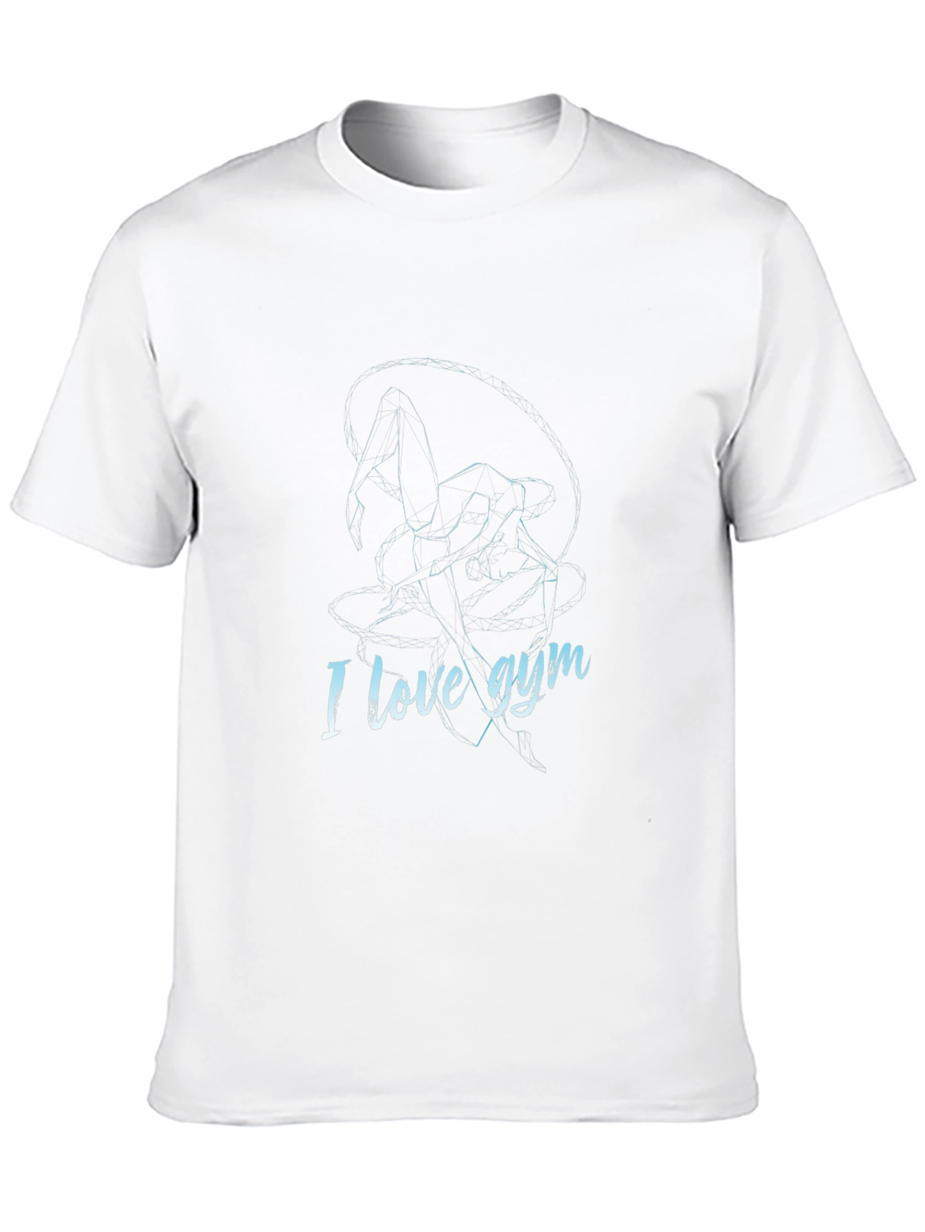 I Love Gym Graphic Tee - Mens Black T-Shirt