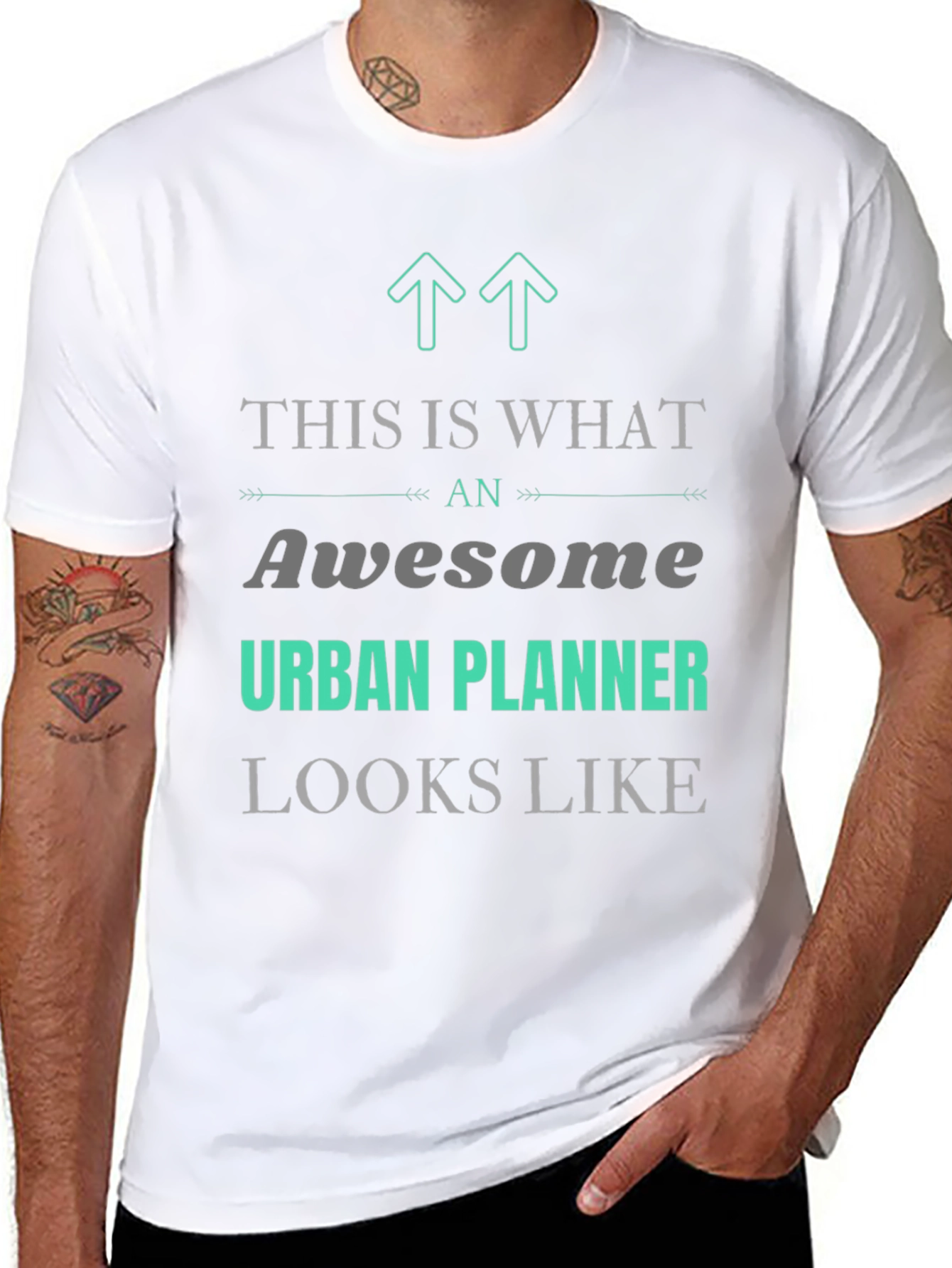 Awesome Urban Planner T-Shirt: Stylish Career Pride Apparel