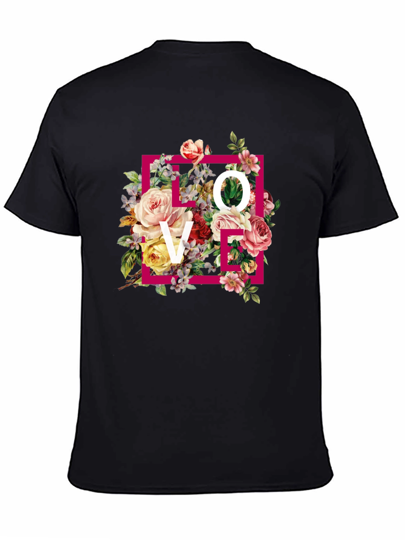 Floral Love Graphic T-Shirt - Stylish & Trendy