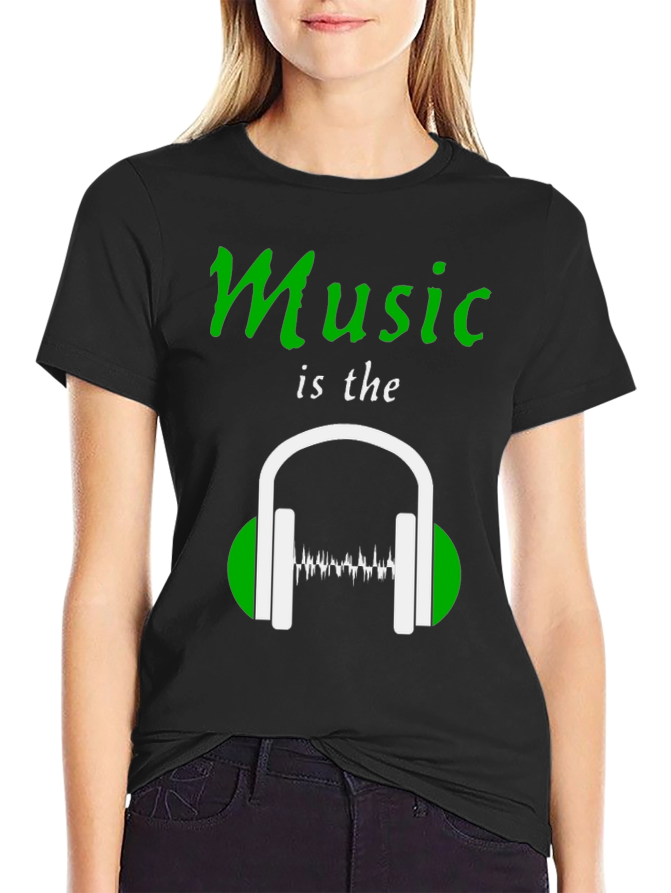 Music is the Soundwave Graphic Tee