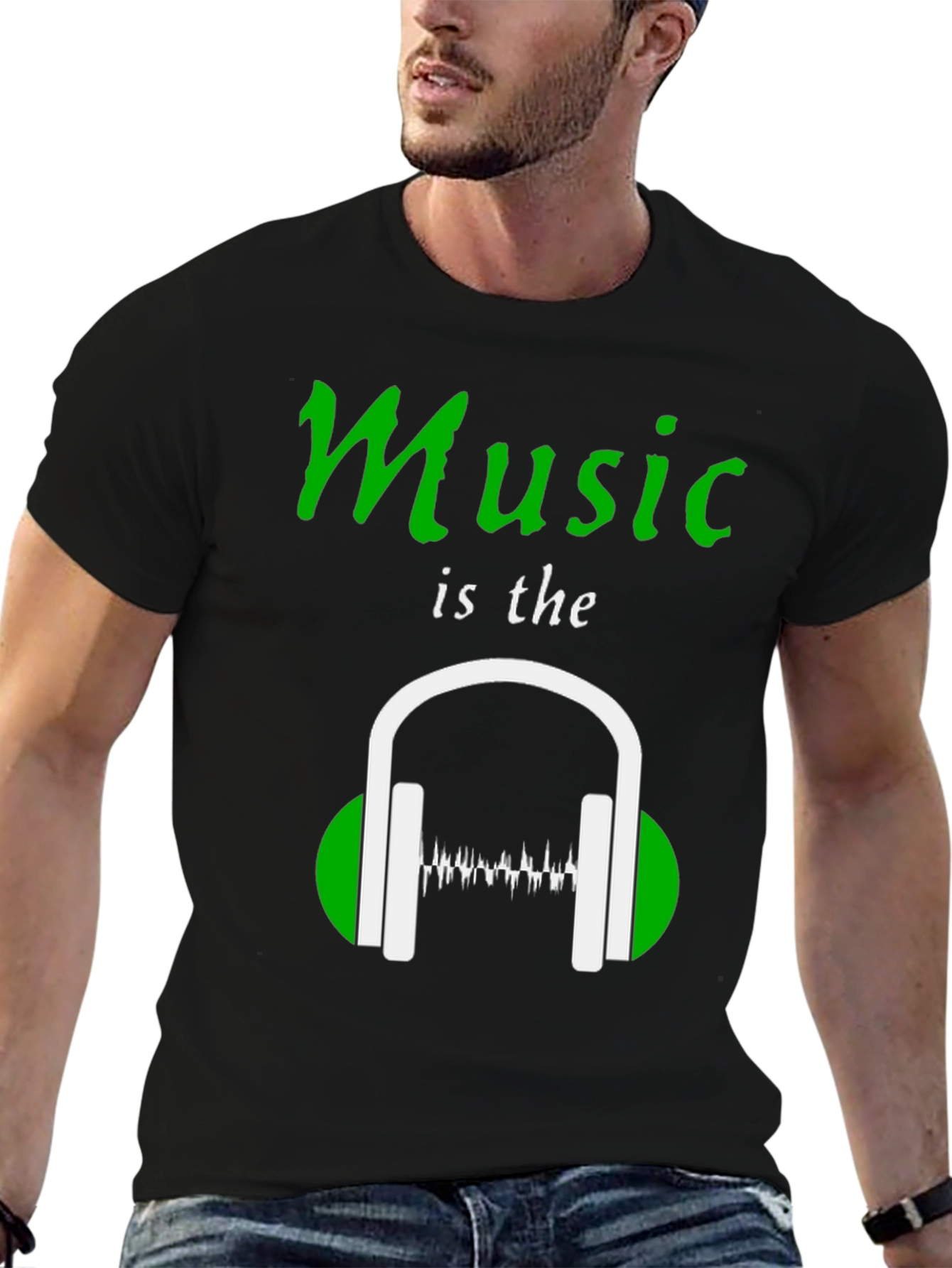 Music is the Soundwave Graphic Tee