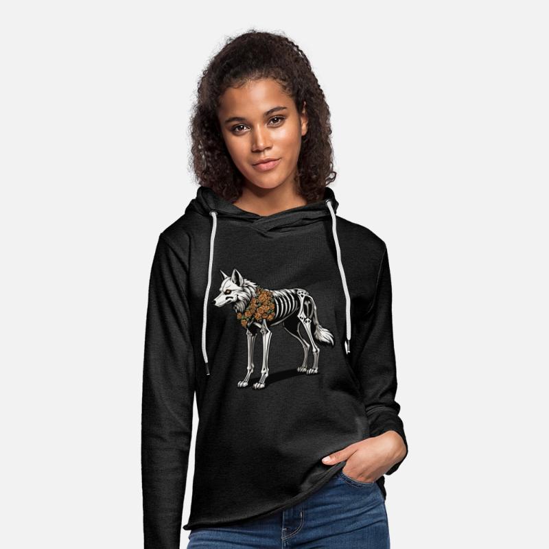 Wolf Skeleton Illustration