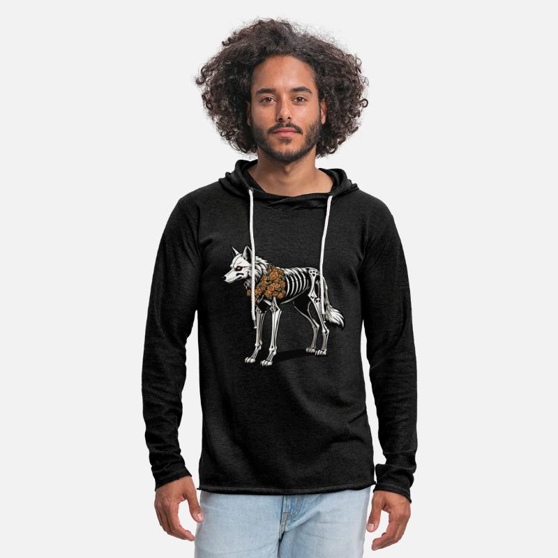 Wolf Skeleton Illustration