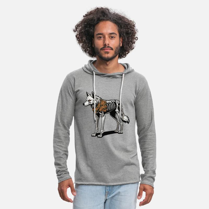 Wolf Skeleton Illustration