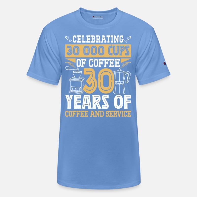 Work Anniversary Celebrating 30000 Cups Coffee