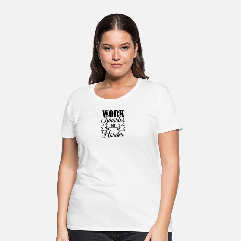 Work smarter not harder full black