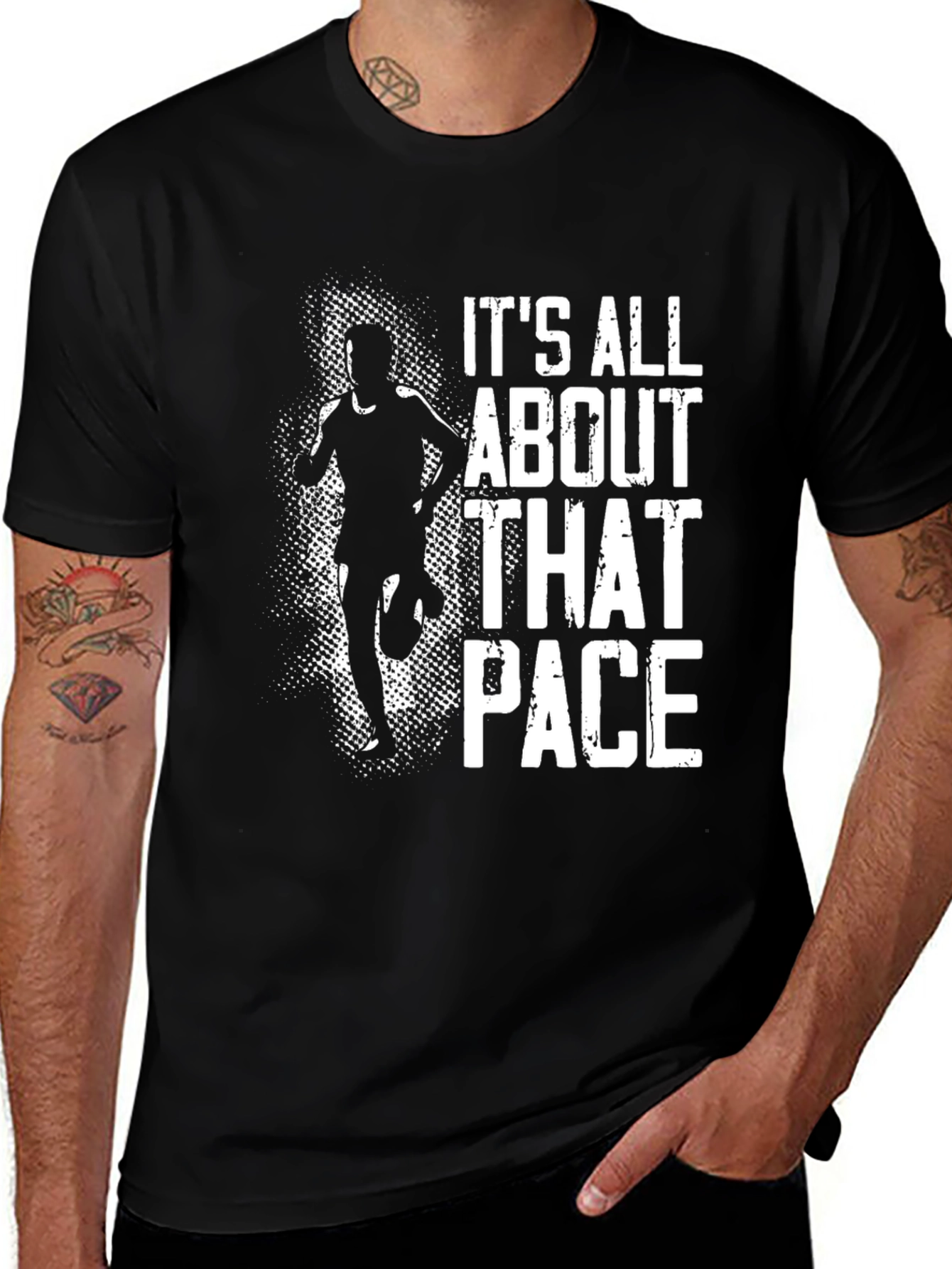 Its All About That Pace Running T-Shirt