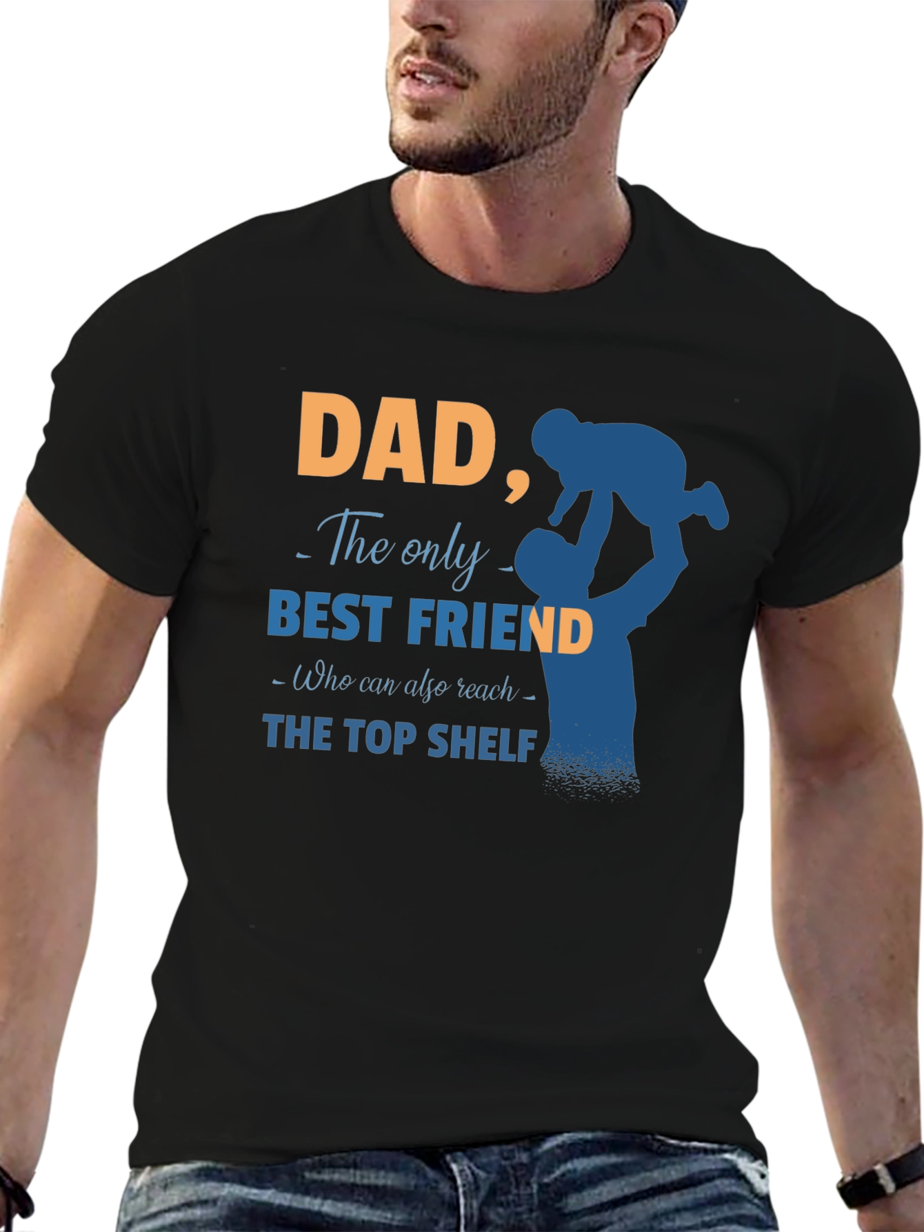 Dad Best Friend Graphic T-Shirt