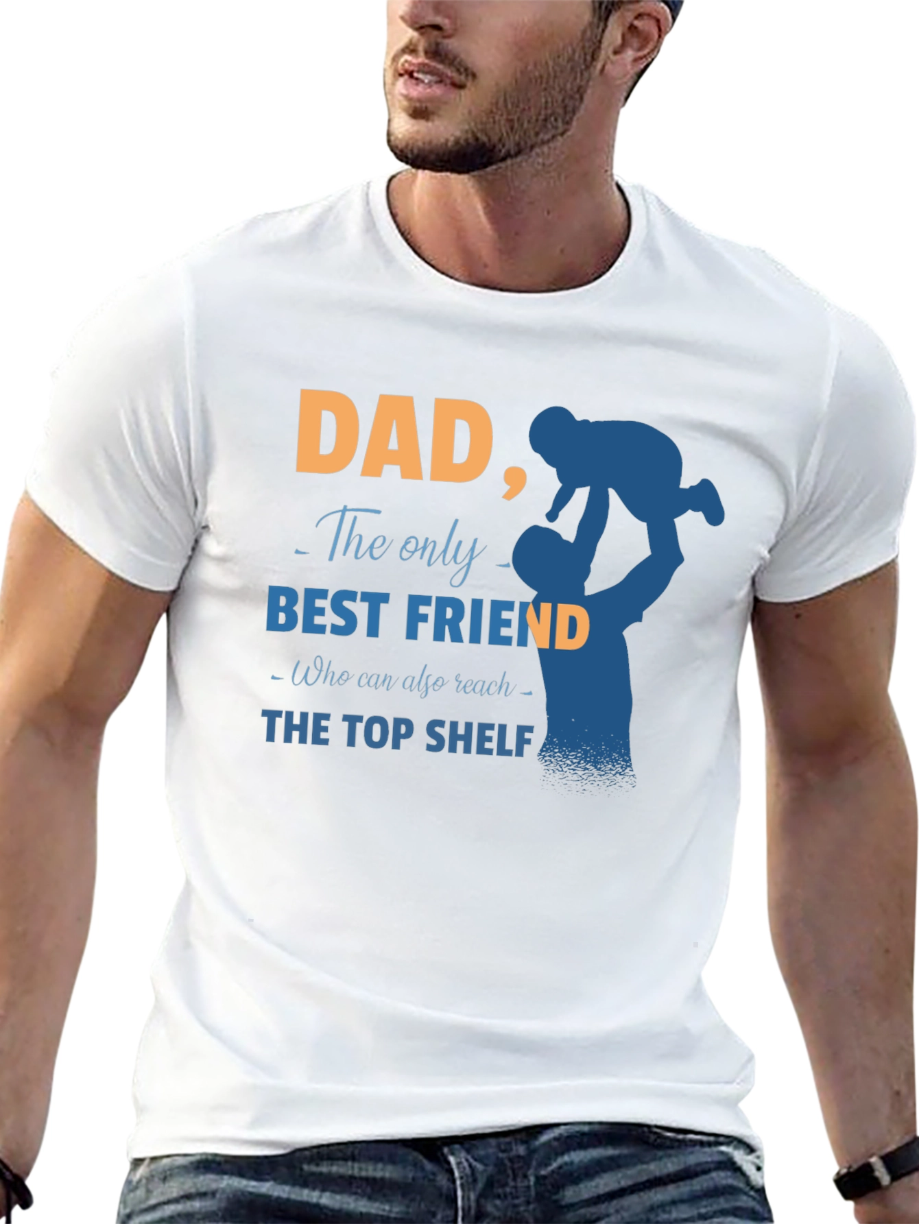 Dad Best Friend Graphic T-Shirt