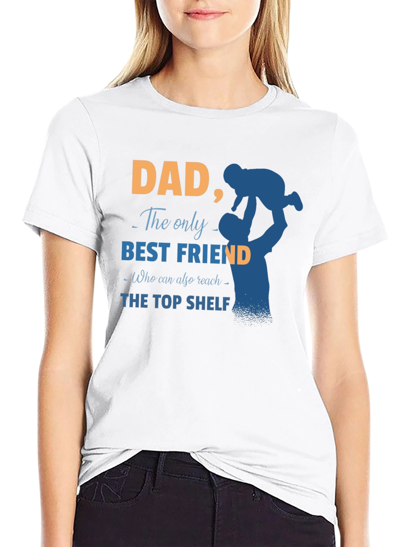 Dad Best Friend Graphic T-Shirt