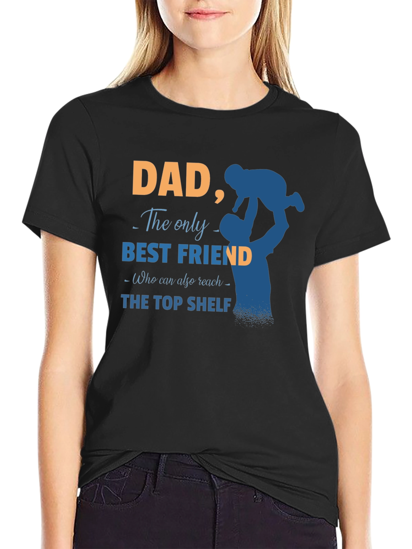 Dad Best Friend Graphic T-Shirt