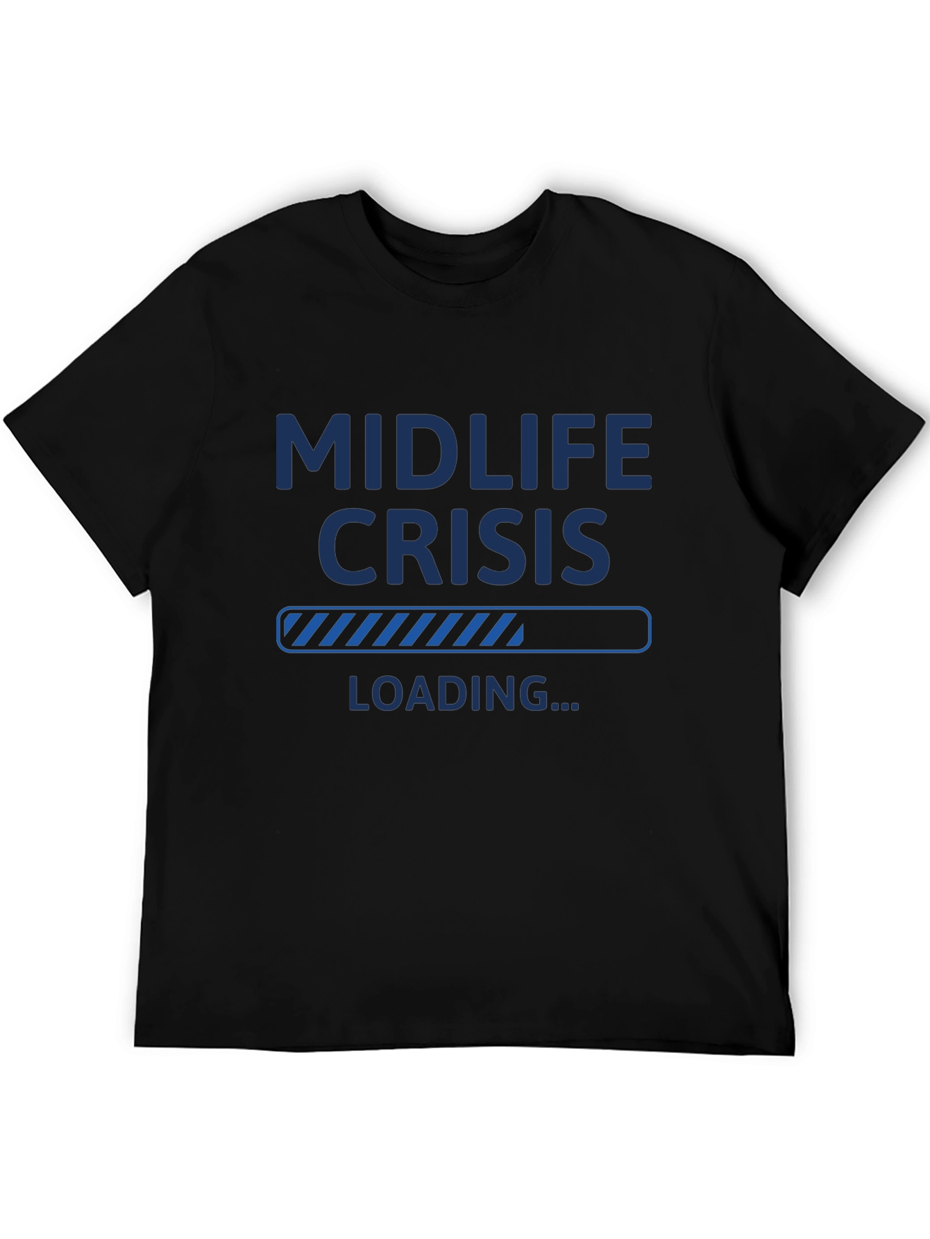 Midlife Crisis Loading T-Shirt - Funny Mens Tee