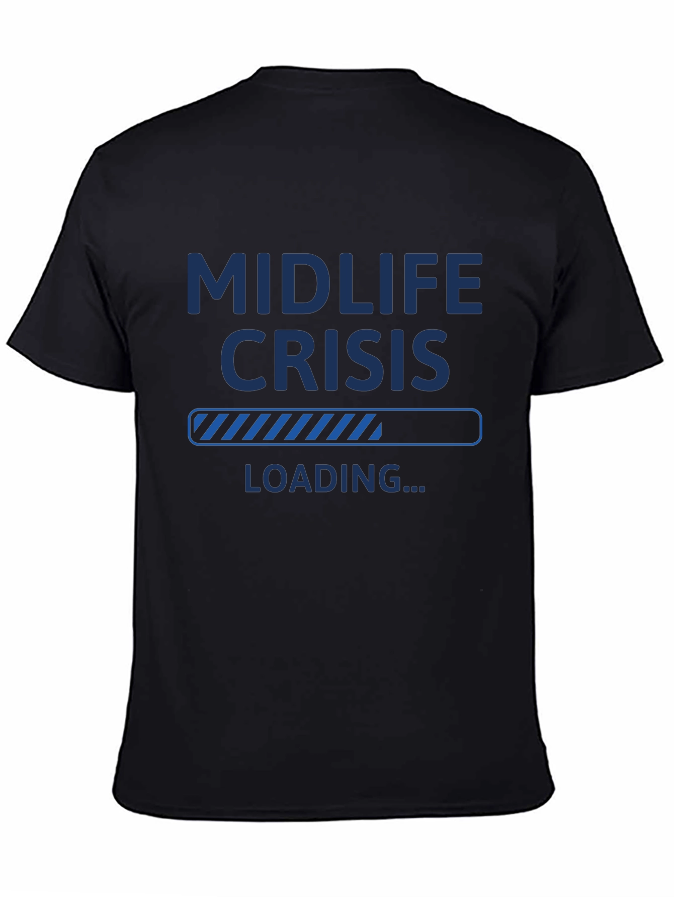 Midlife Crisis Loading T-Shirt - Funny Mens Tee