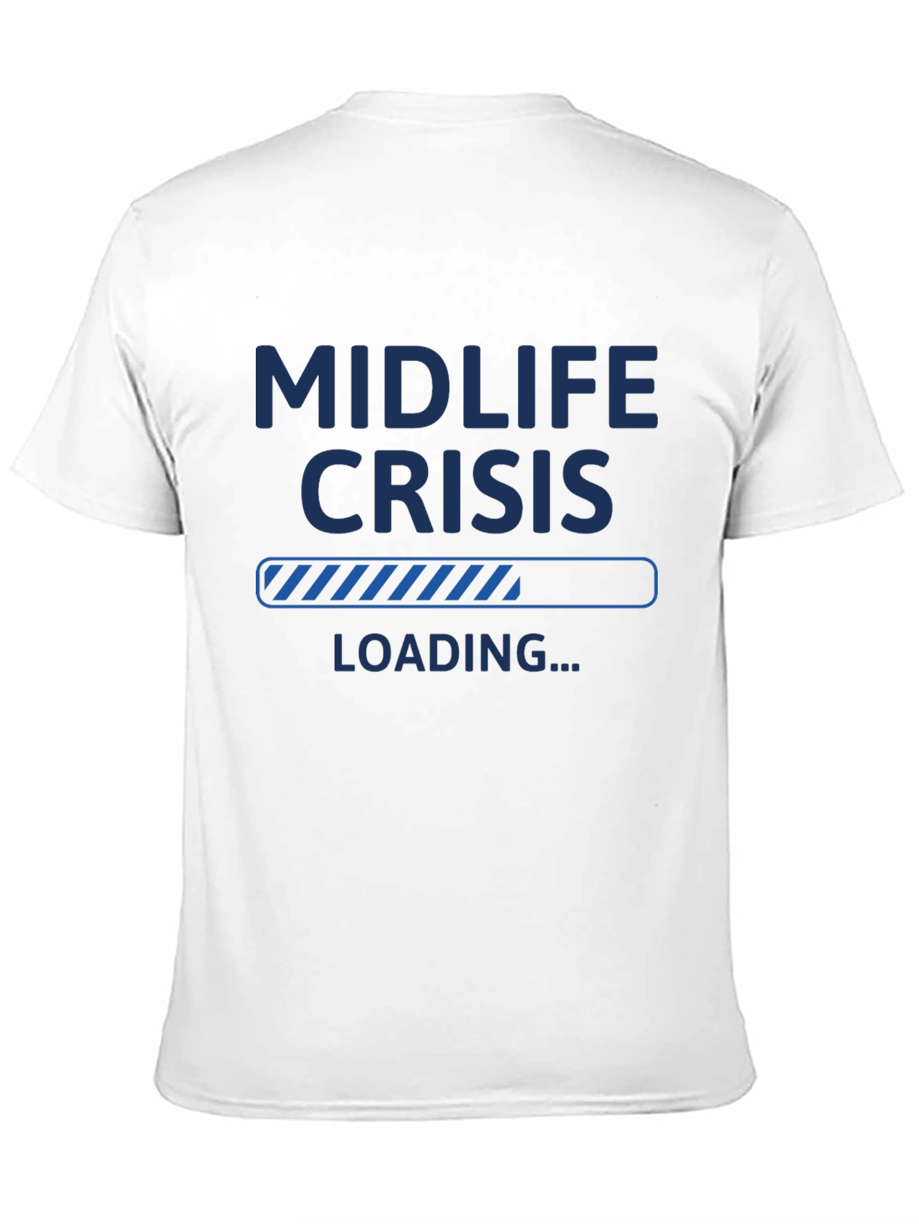Midlife Crisis Loading T-Shirt - Funny Mens Tee