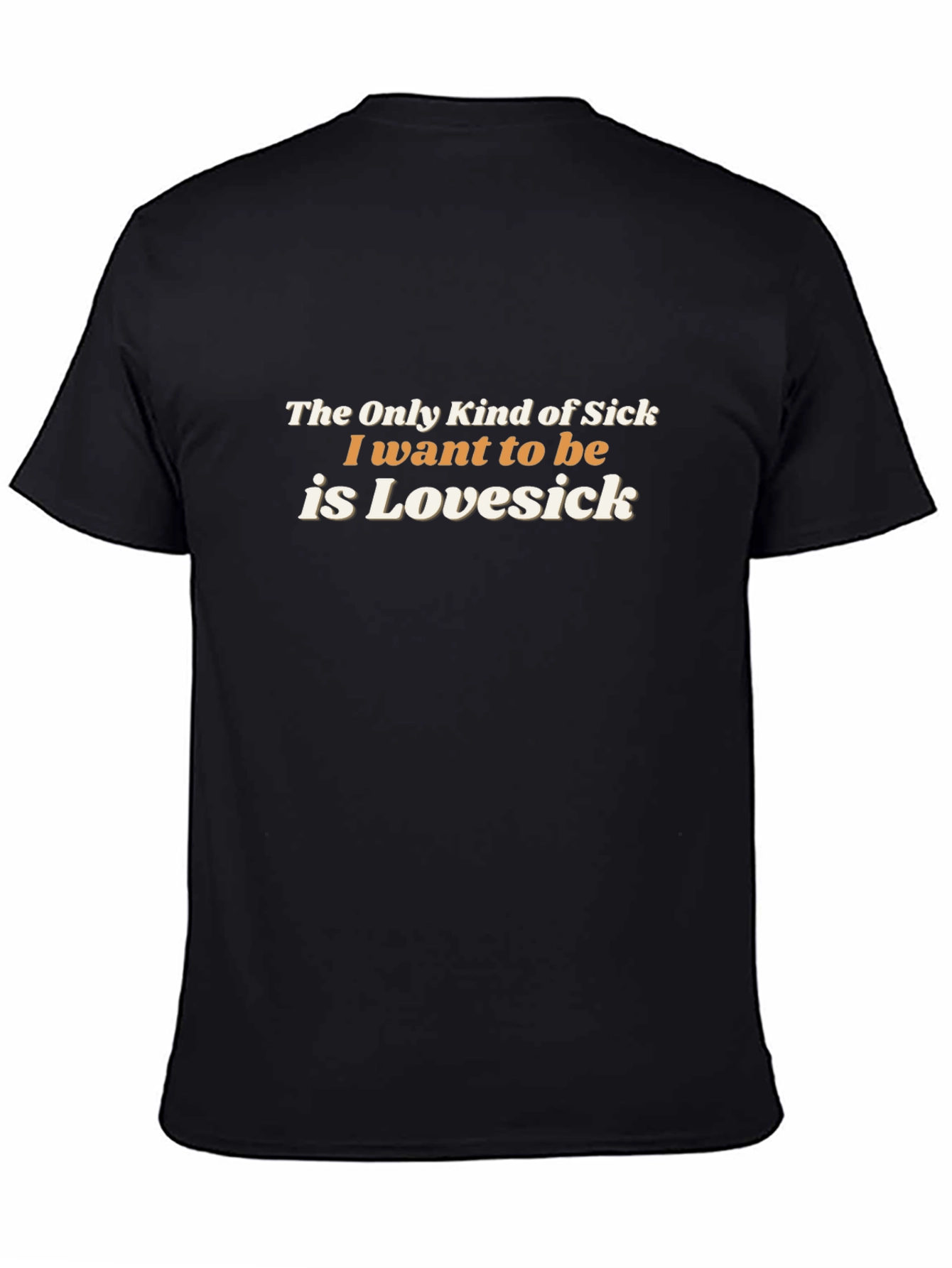 Lovesick Graphic Tee - Trendy Slogan T-Shirt