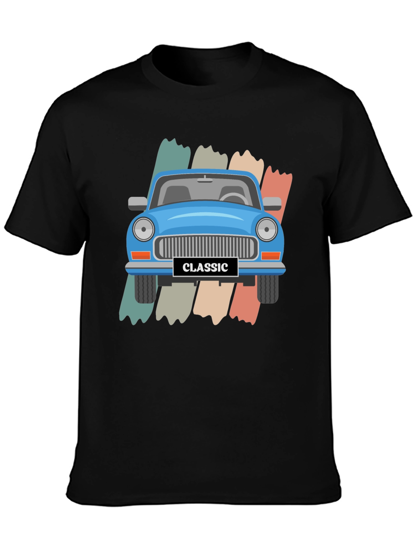 Classic Car Graphic Tee - Retro Style