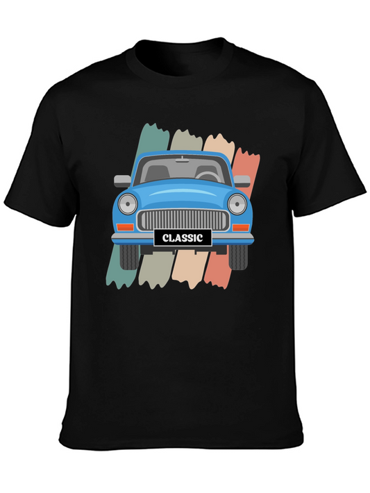 Classic Car Graphic Tee - Retro Style