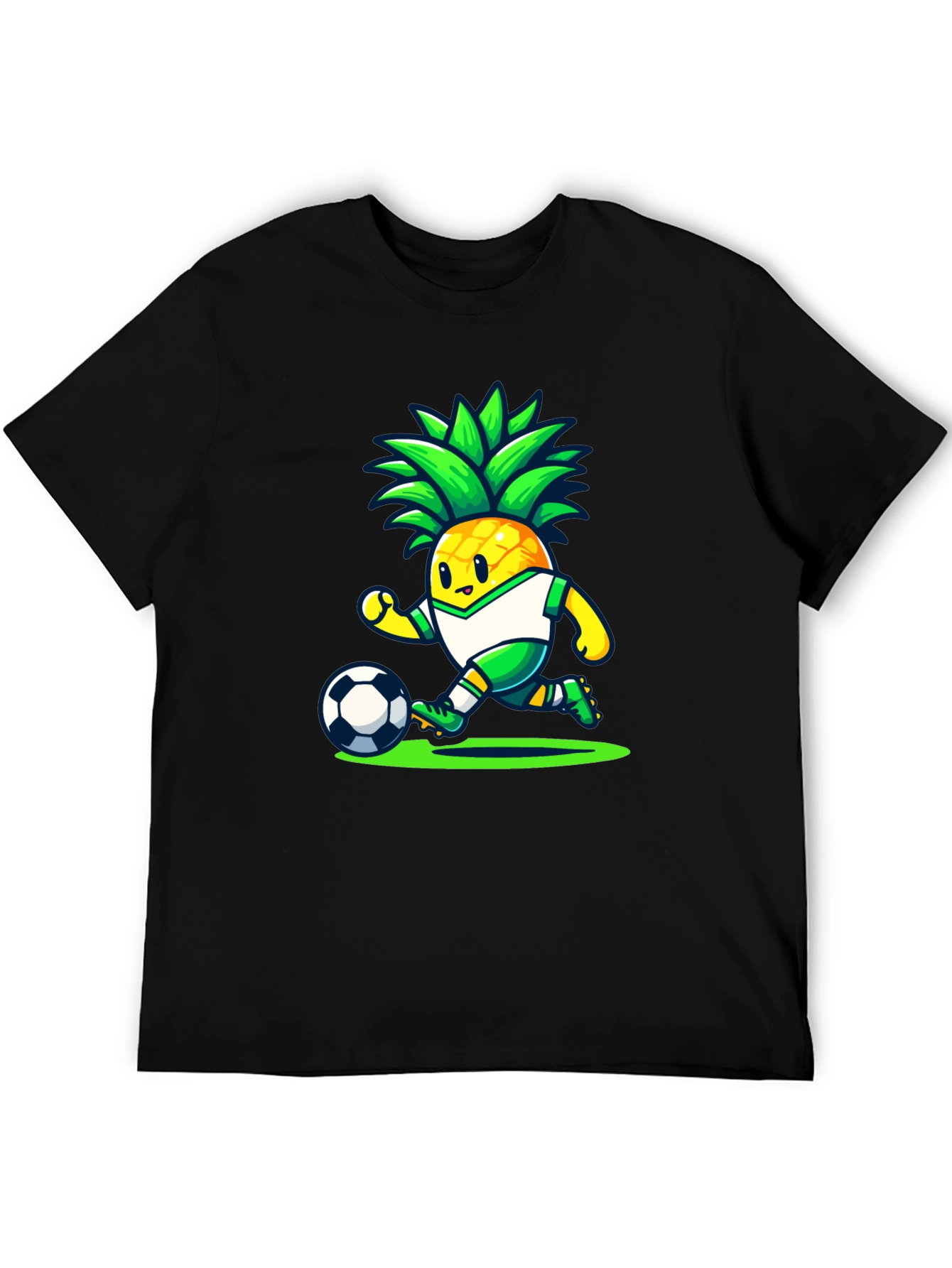 Pineapple Soccer Player Graphic Tee