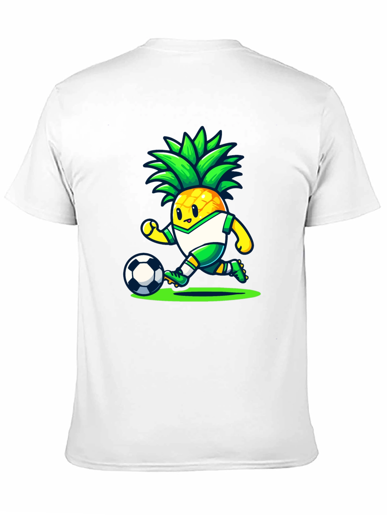 Pineapple Soccer Player Graphic Tee