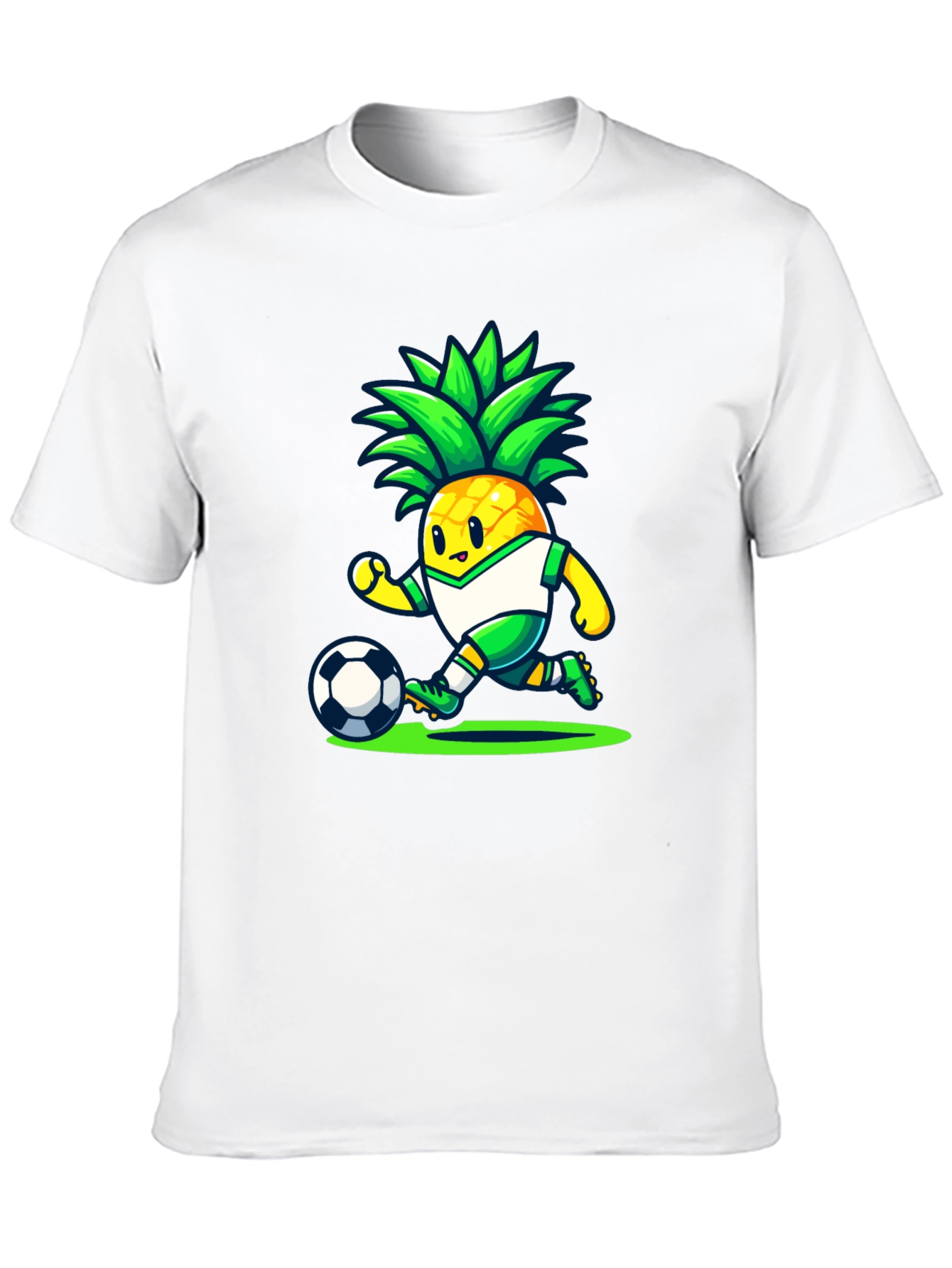 Pineapple Soccer Player Graphic Tee
