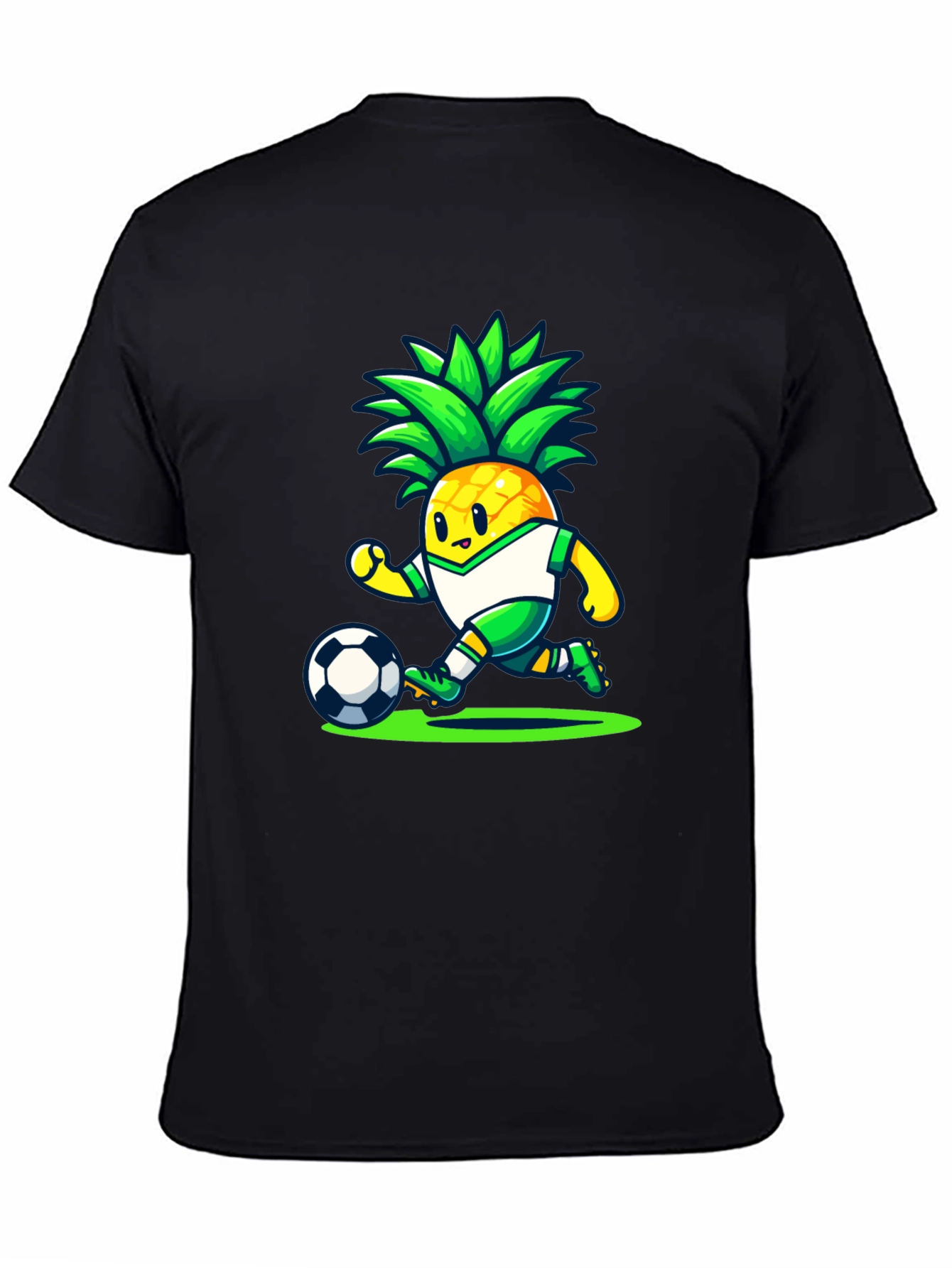Pineapple Soccer Player Graphic Tee