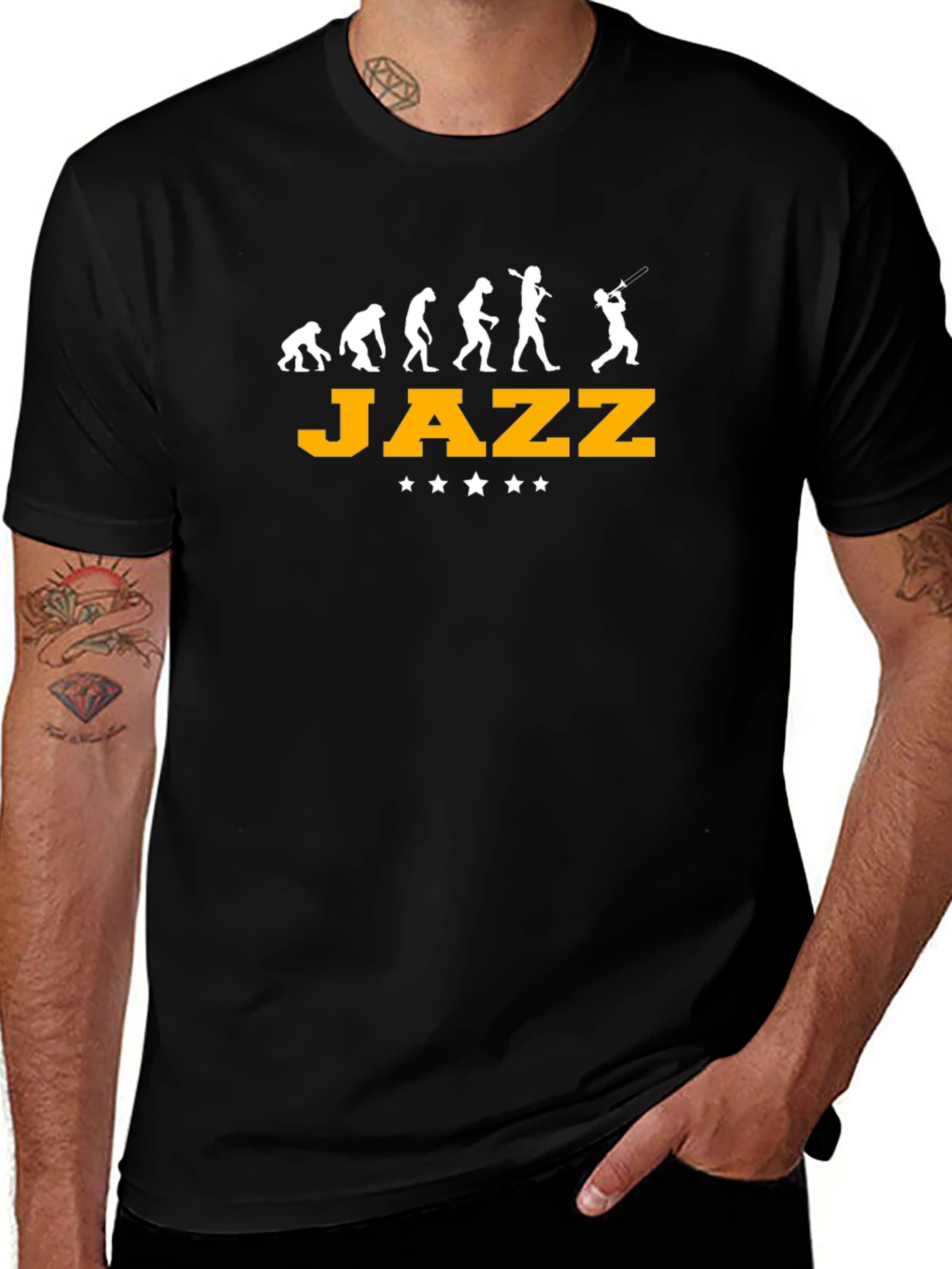Evolution of Jazz Music T-Shirt