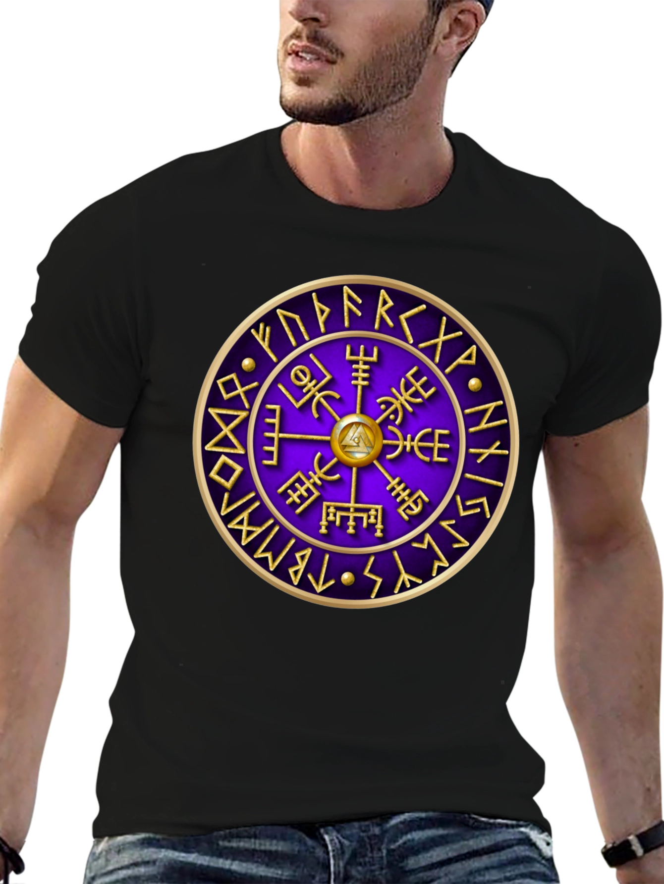 Vegvisir Viking Compass T-Shirt