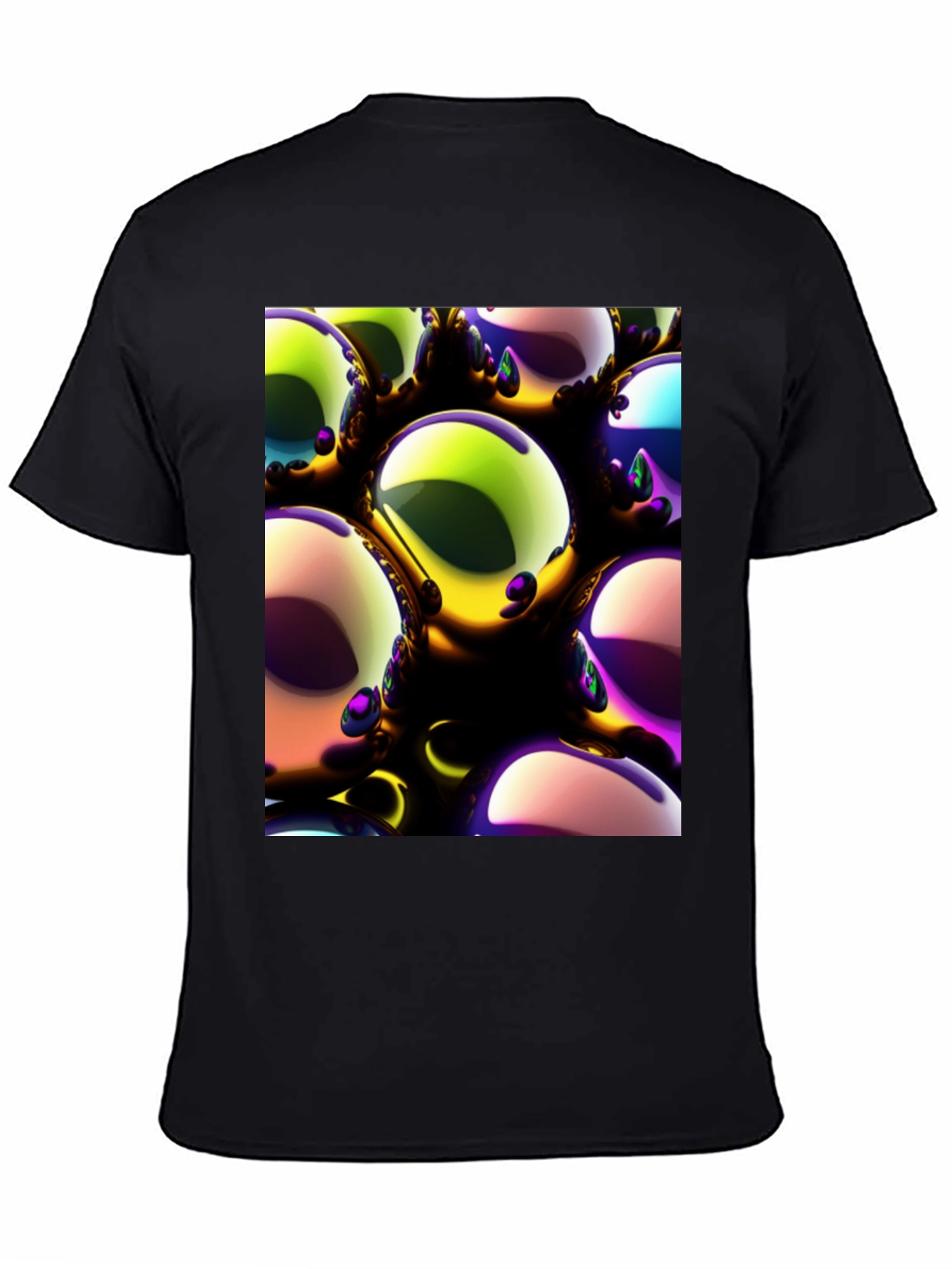 Abstract Spheres Graphic Tee