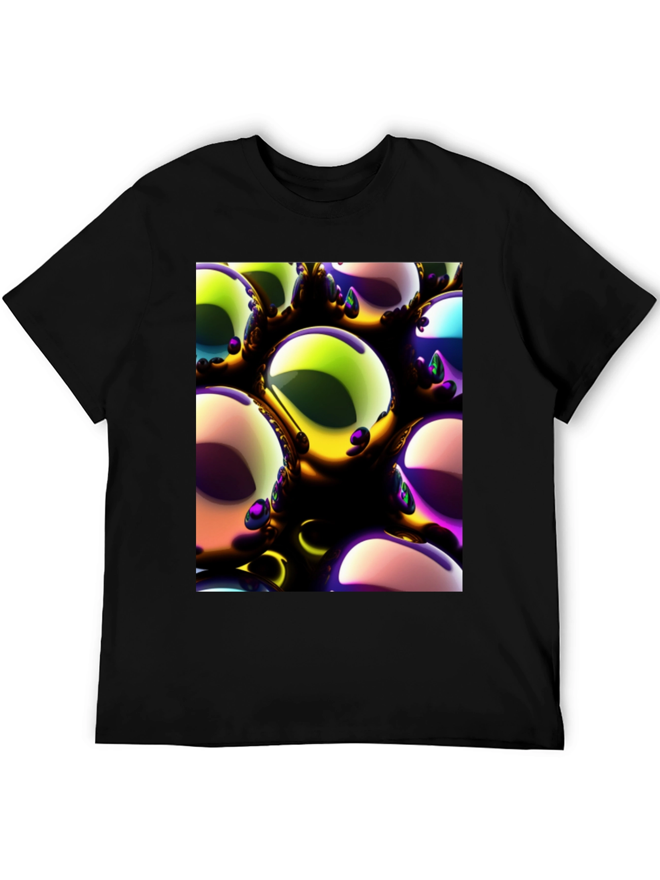 Abstract Spheres Graphic Tee