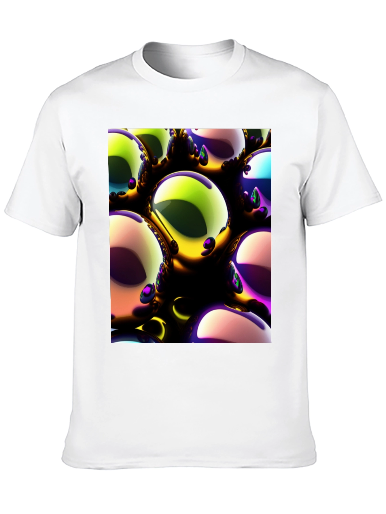 Abstract Spheres Graphic Tee
