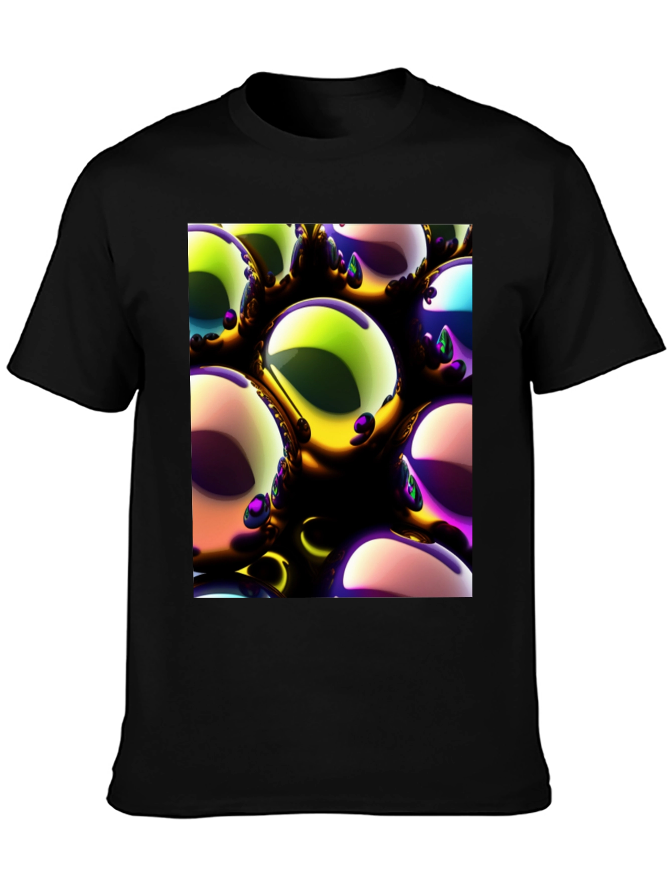 Abstract Spheres Graphic Tee