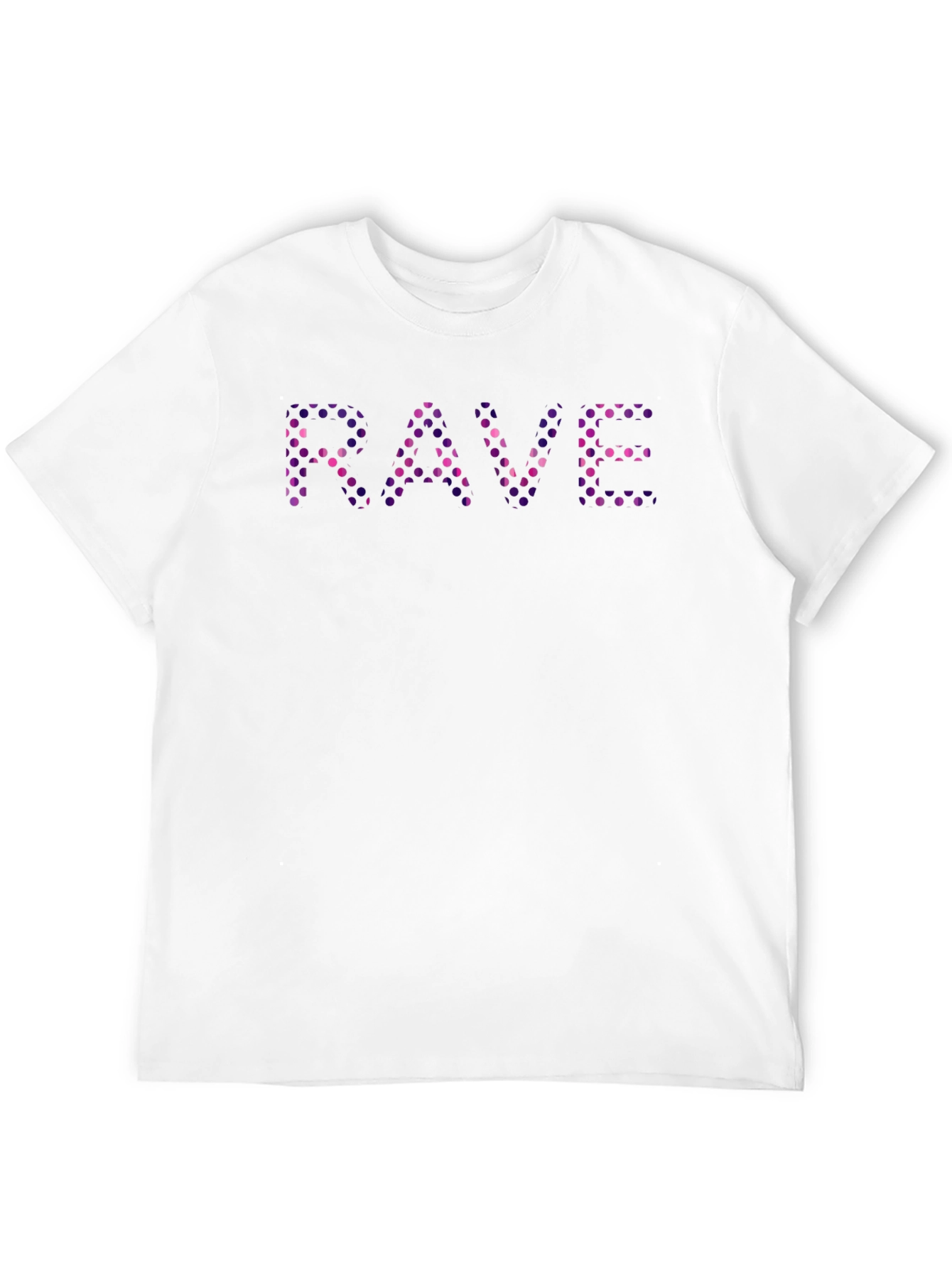 Rave Graphic Print Black T-Shirt
