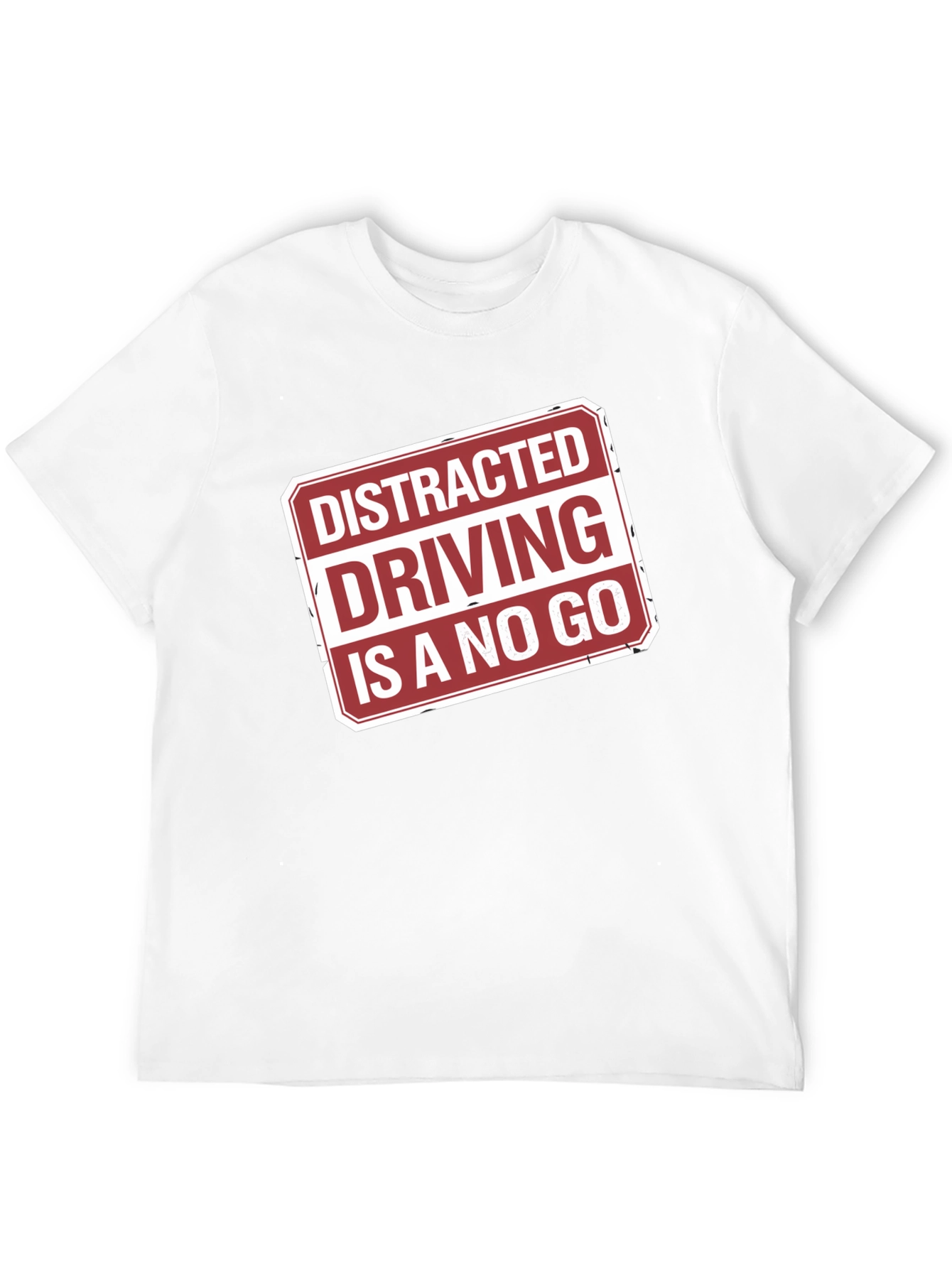 Distracted Driving No Go Graphic Tee