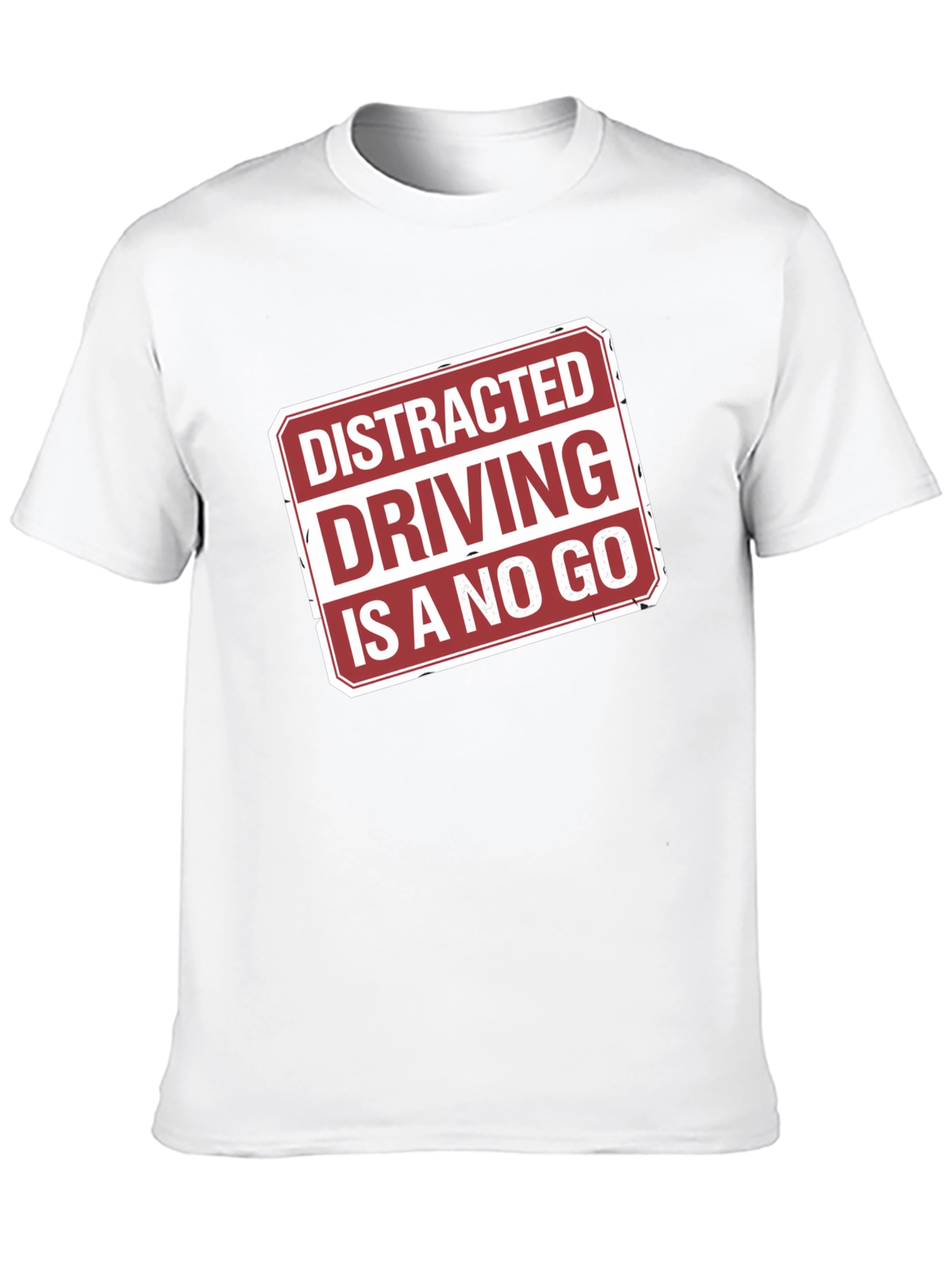 Distracted Driving No Go Graphic Tee