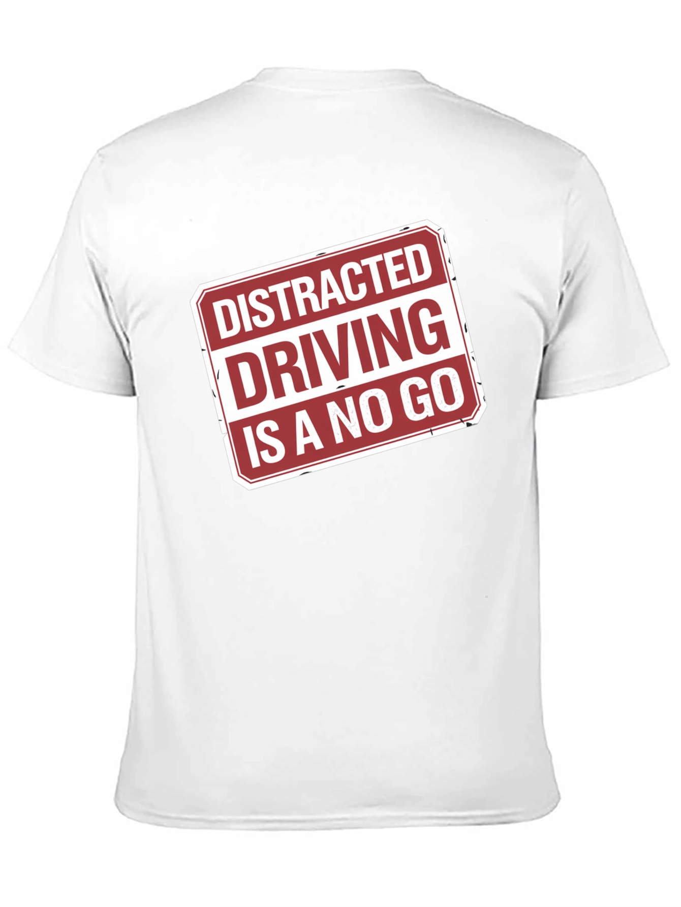 Distracted Driving No Go Graphic Tee
