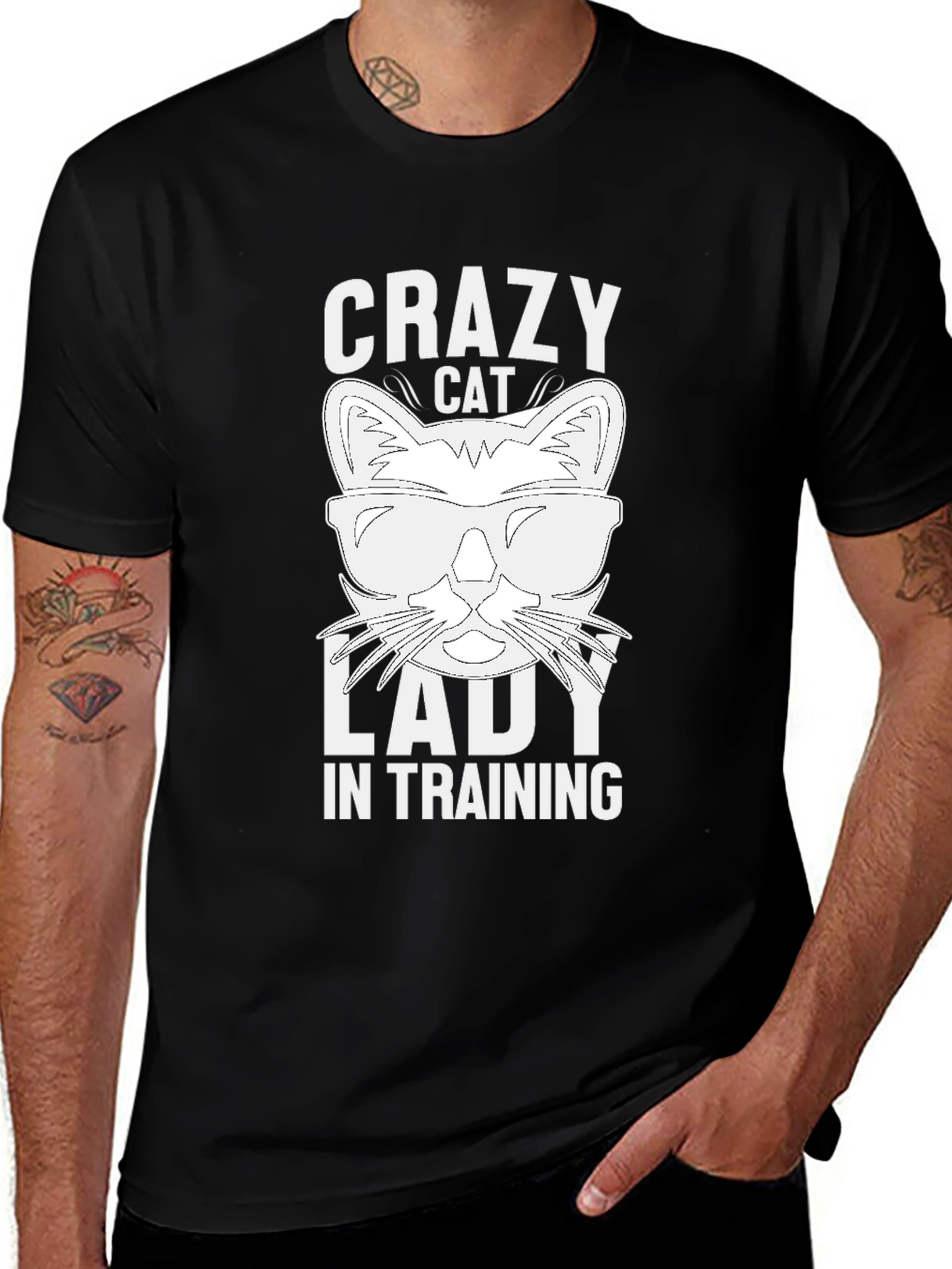 Crazy Cat Lady in Training T-Shirt