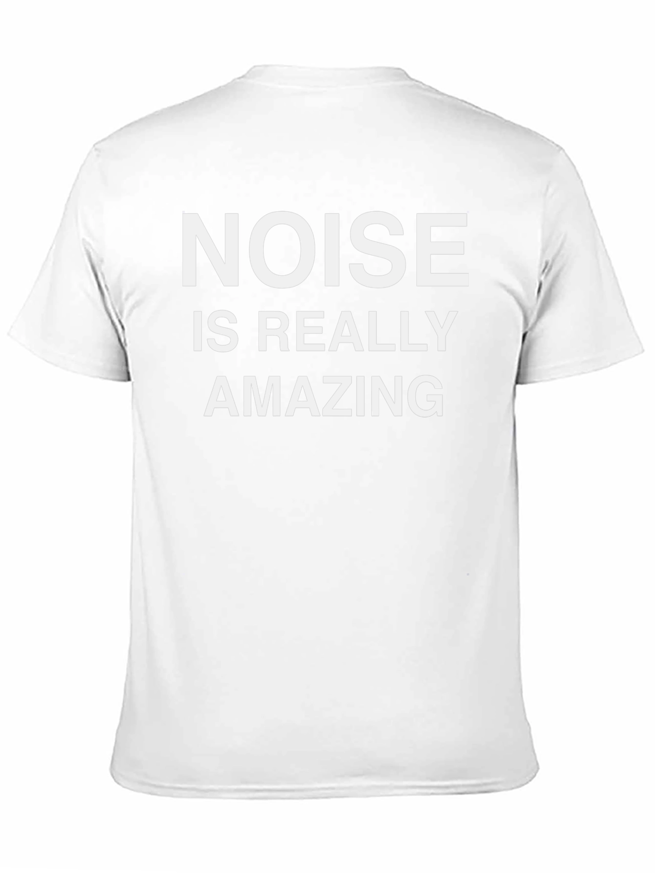 Noise is Really Amazing Black Tee
