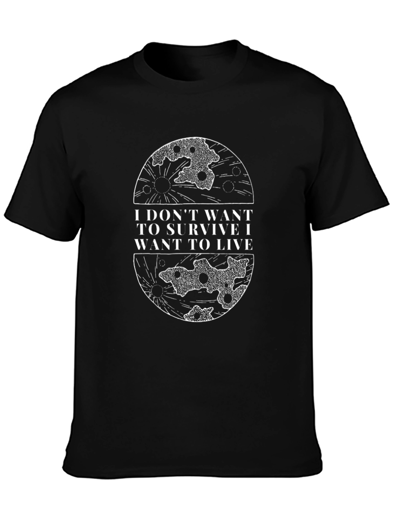 I Dont Want to Survive T-Shirt