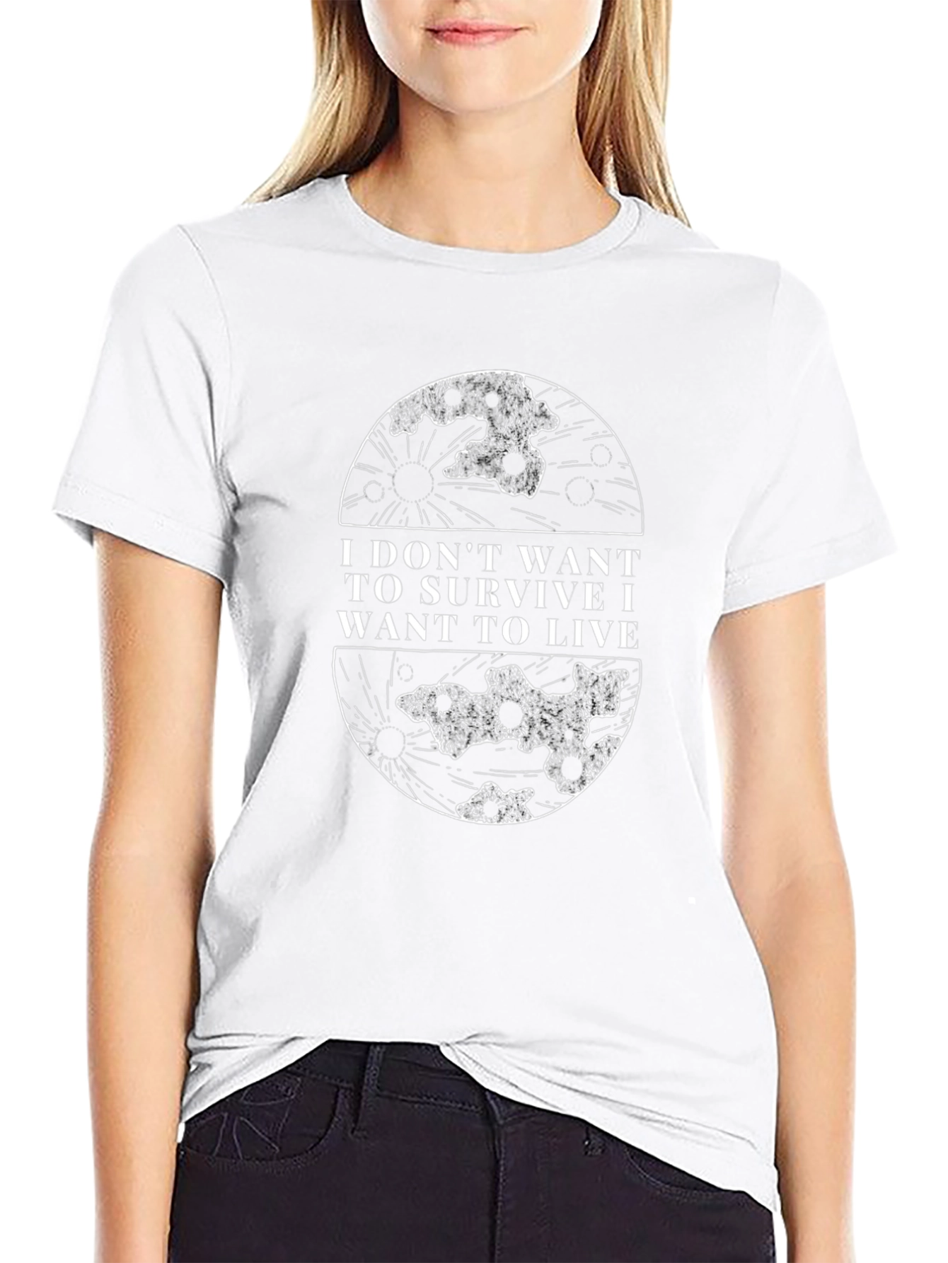 I Dont Want to Survive T-Shirt
