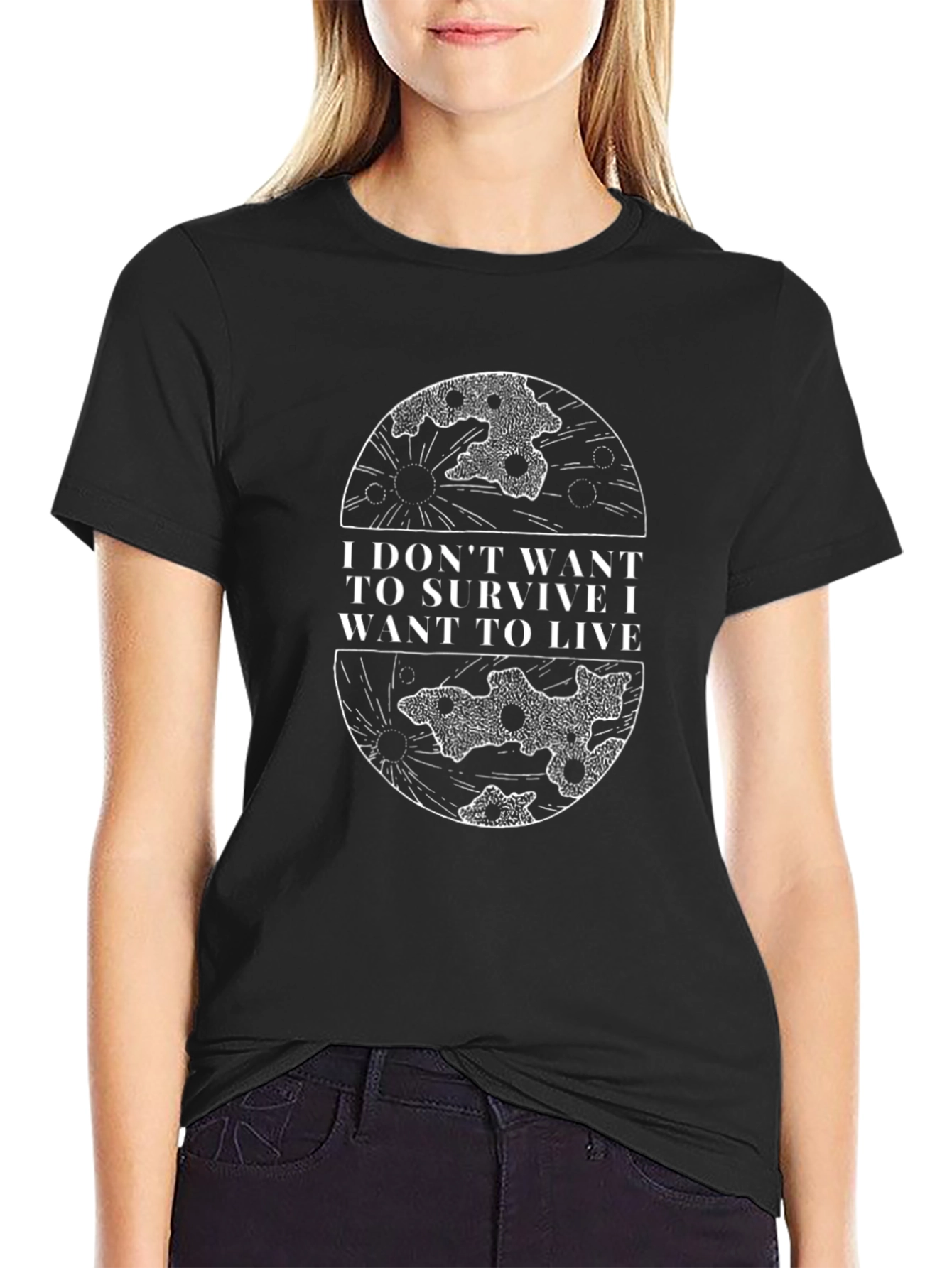 I Dont Want to Survive T-Shirt