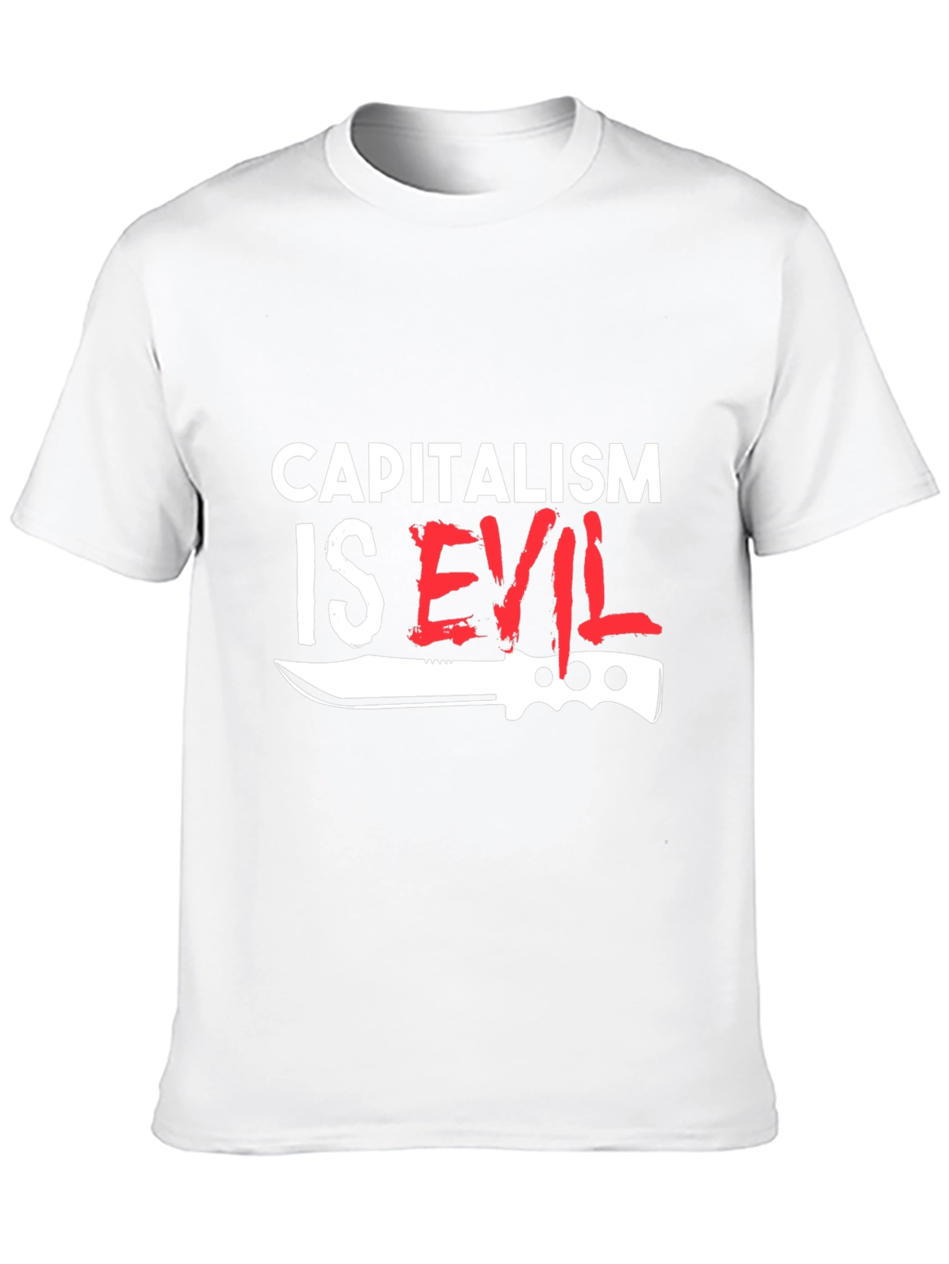 Capitalism is Evil Graphic T-Shirt