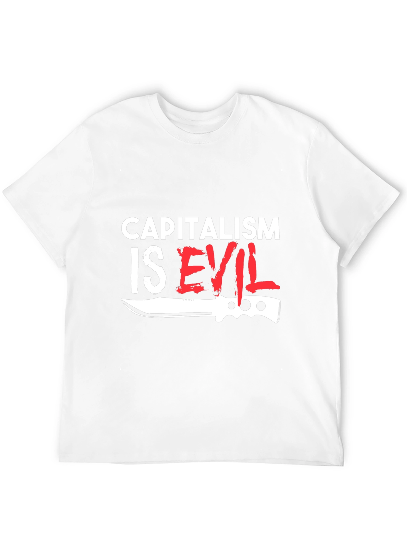 Capitalism is Evil Graphic T-Shirt
