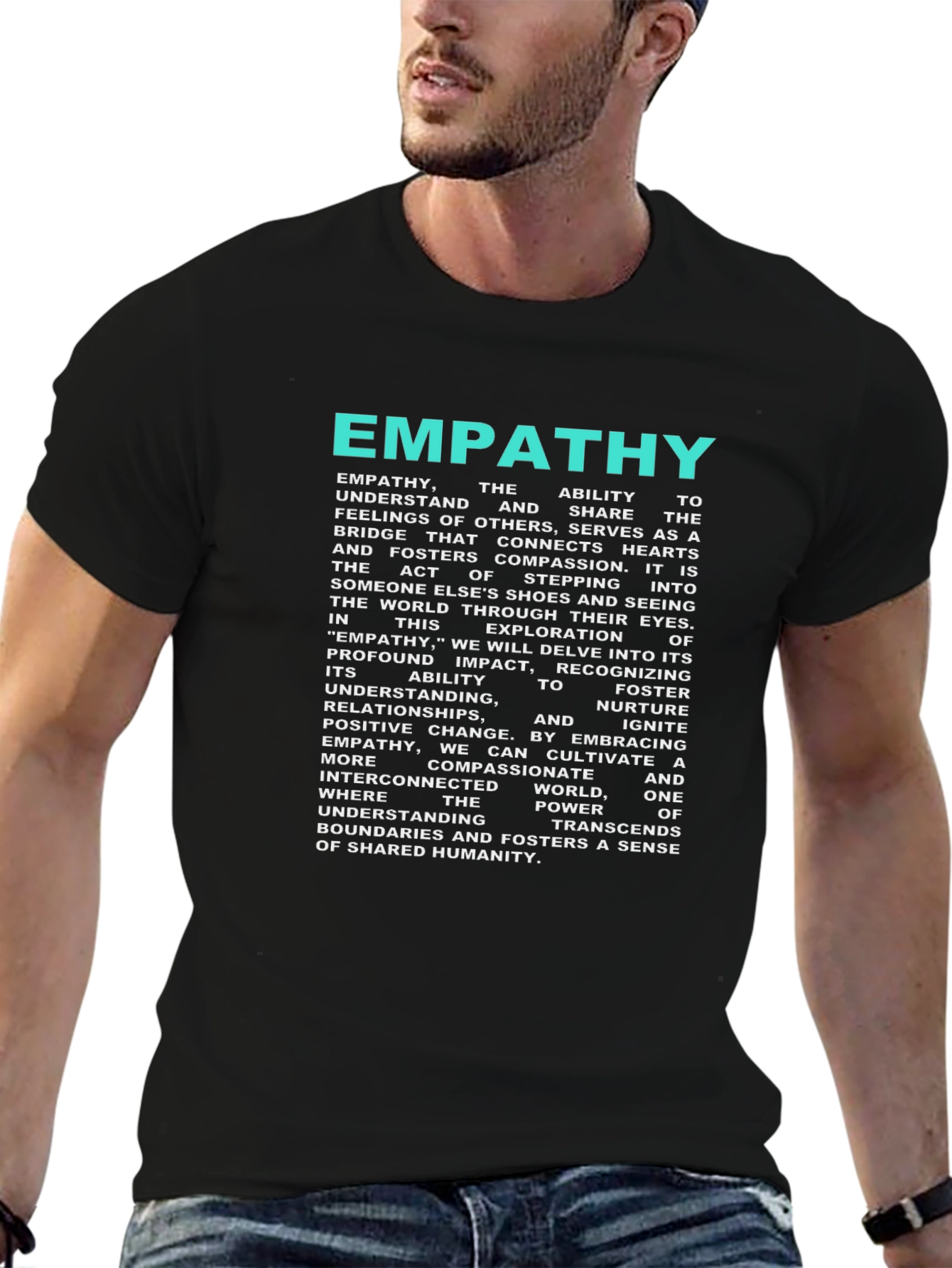 Empathy Definition Graphic Print T-Shirt