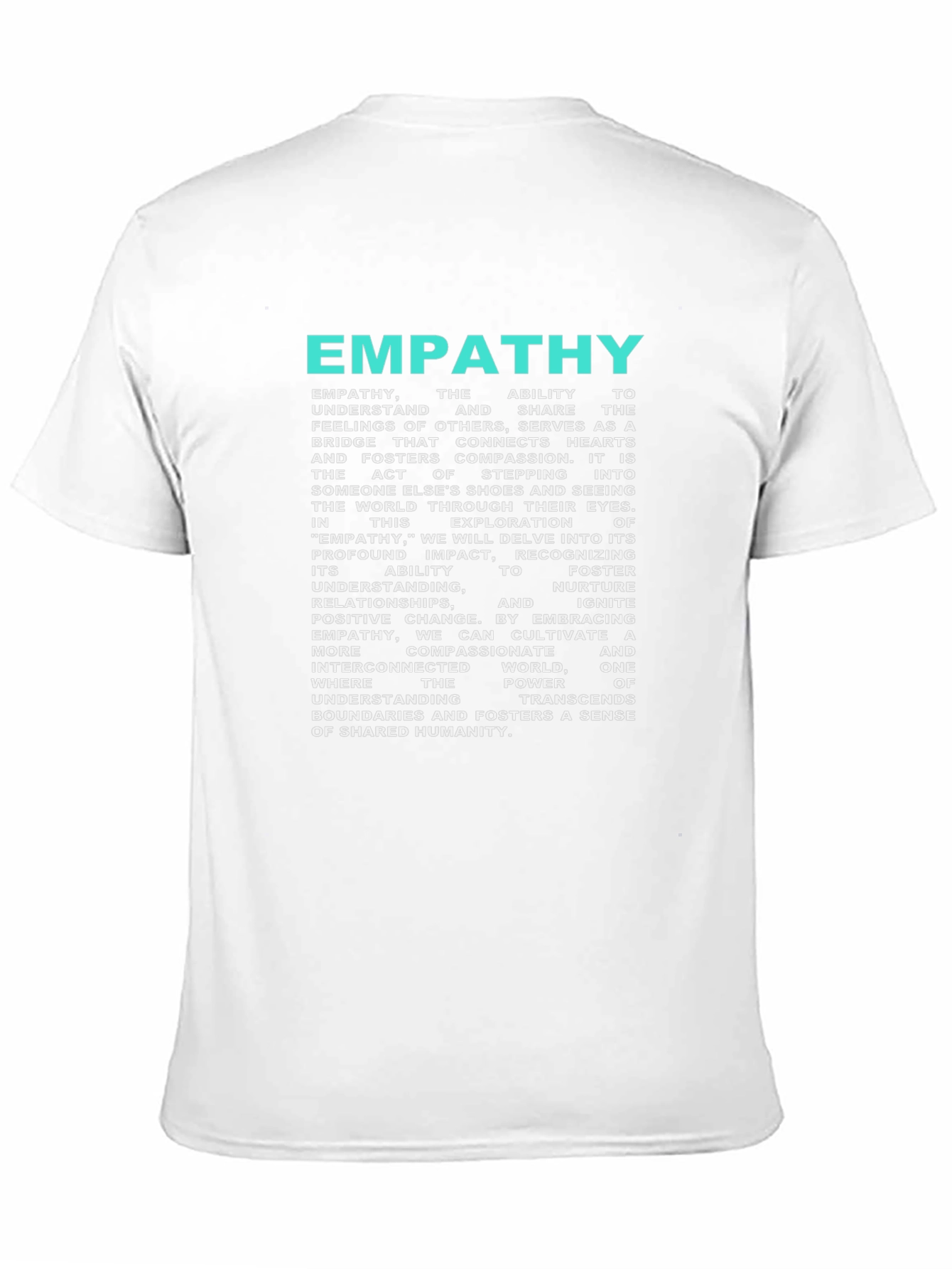 Empathy Definition Graphic Print T-Shirt