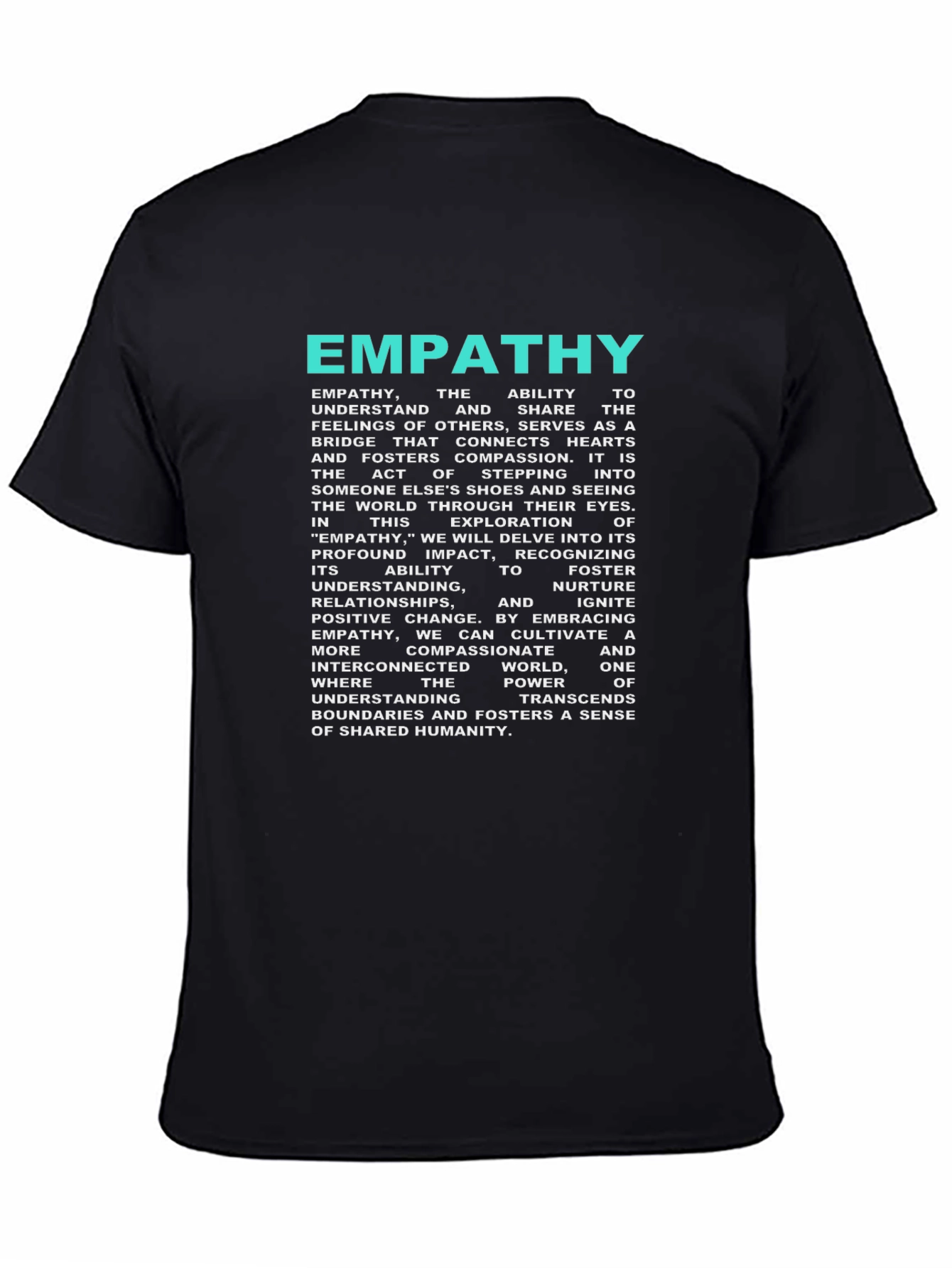 Empathy Definition Graphic Print T-Shirt