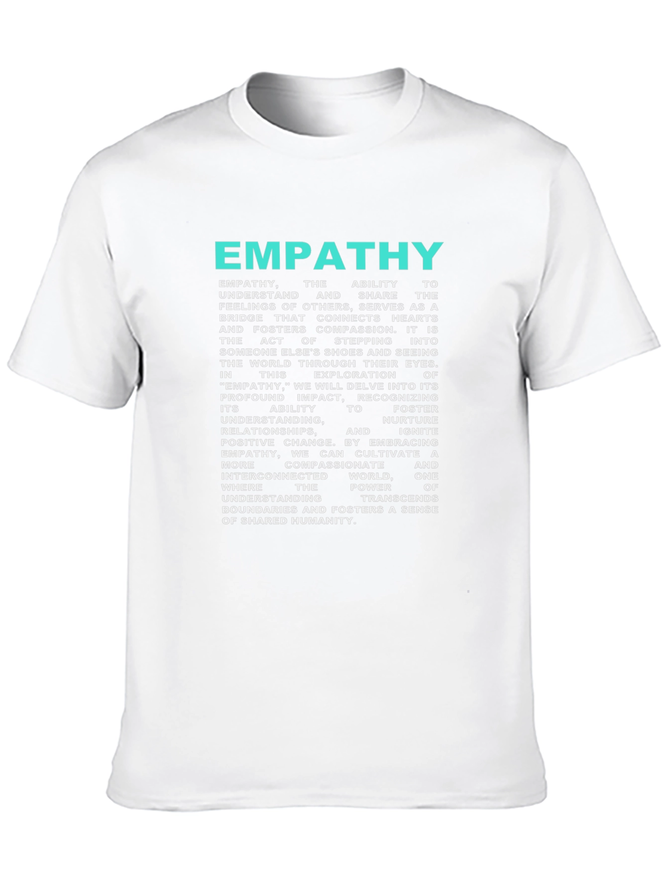 Empathy Definition Graphic Print T-Shirt