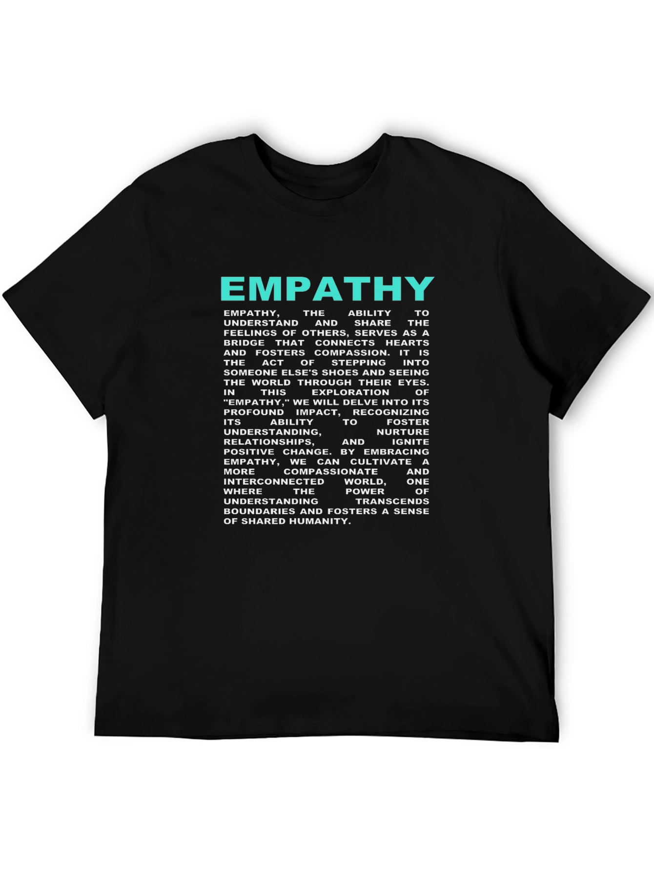 Empathy Definition Graphic Print T-Shirt