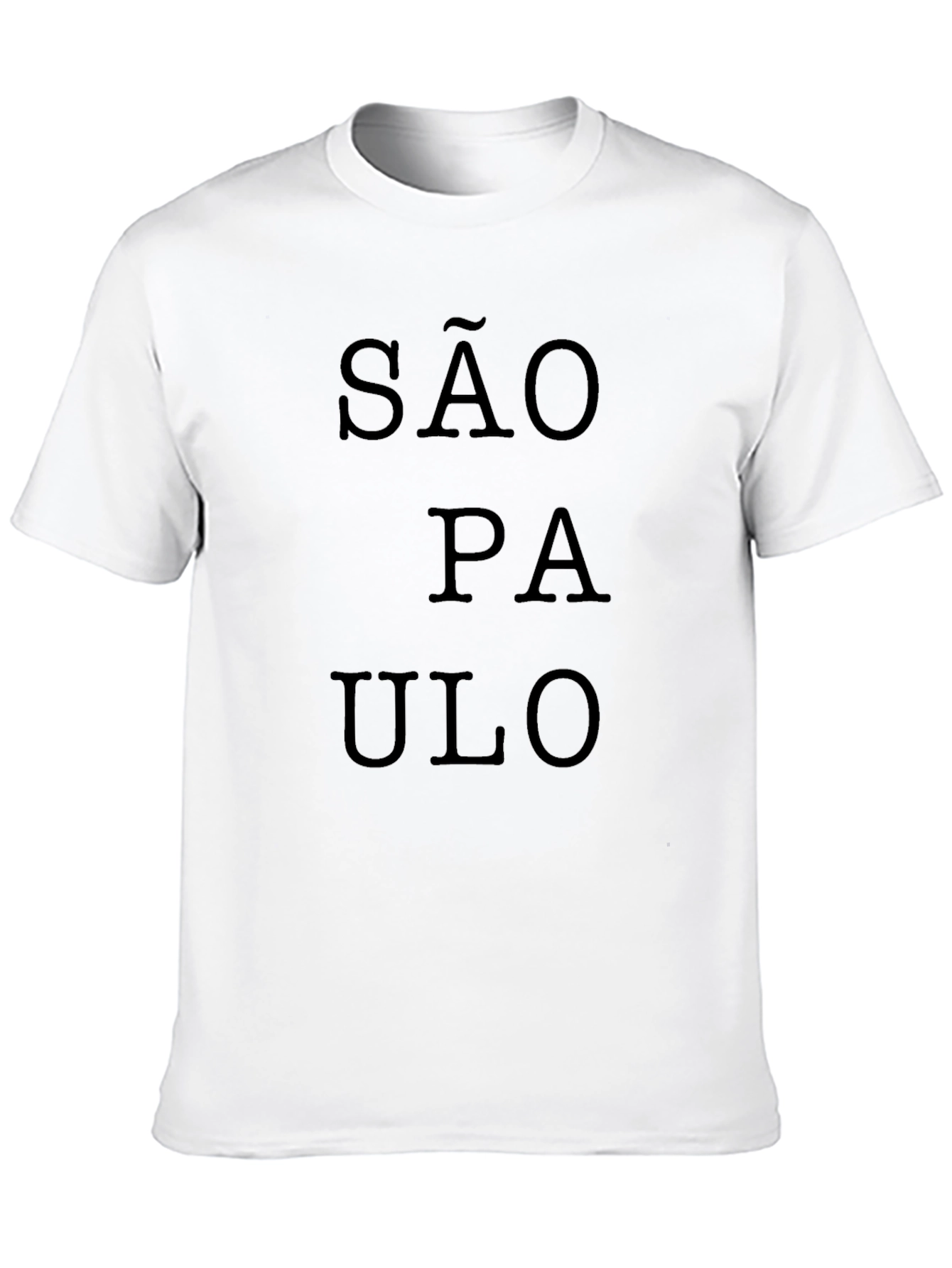 São Paulo Black Graphic Tee