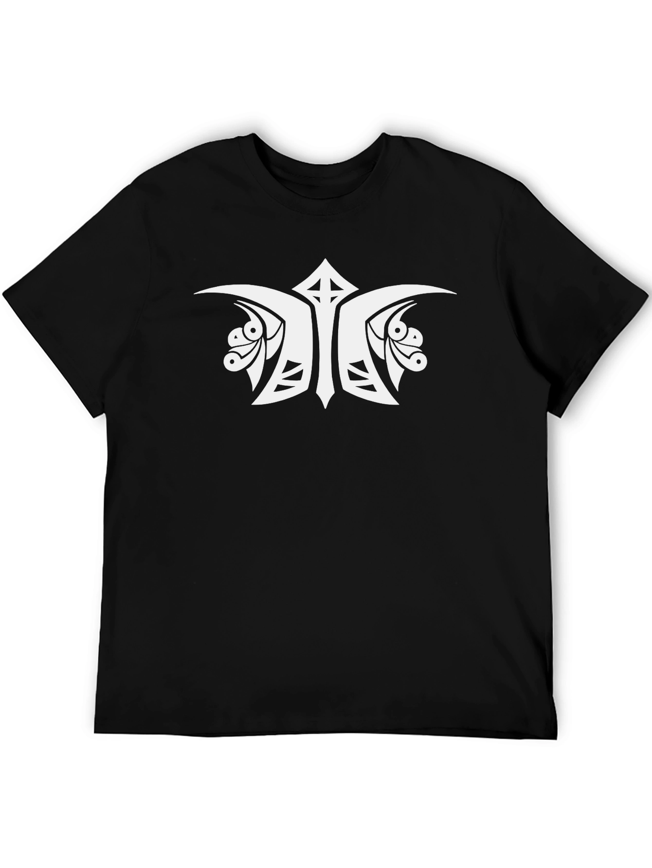 Tribal Graphic Black T-Shirt