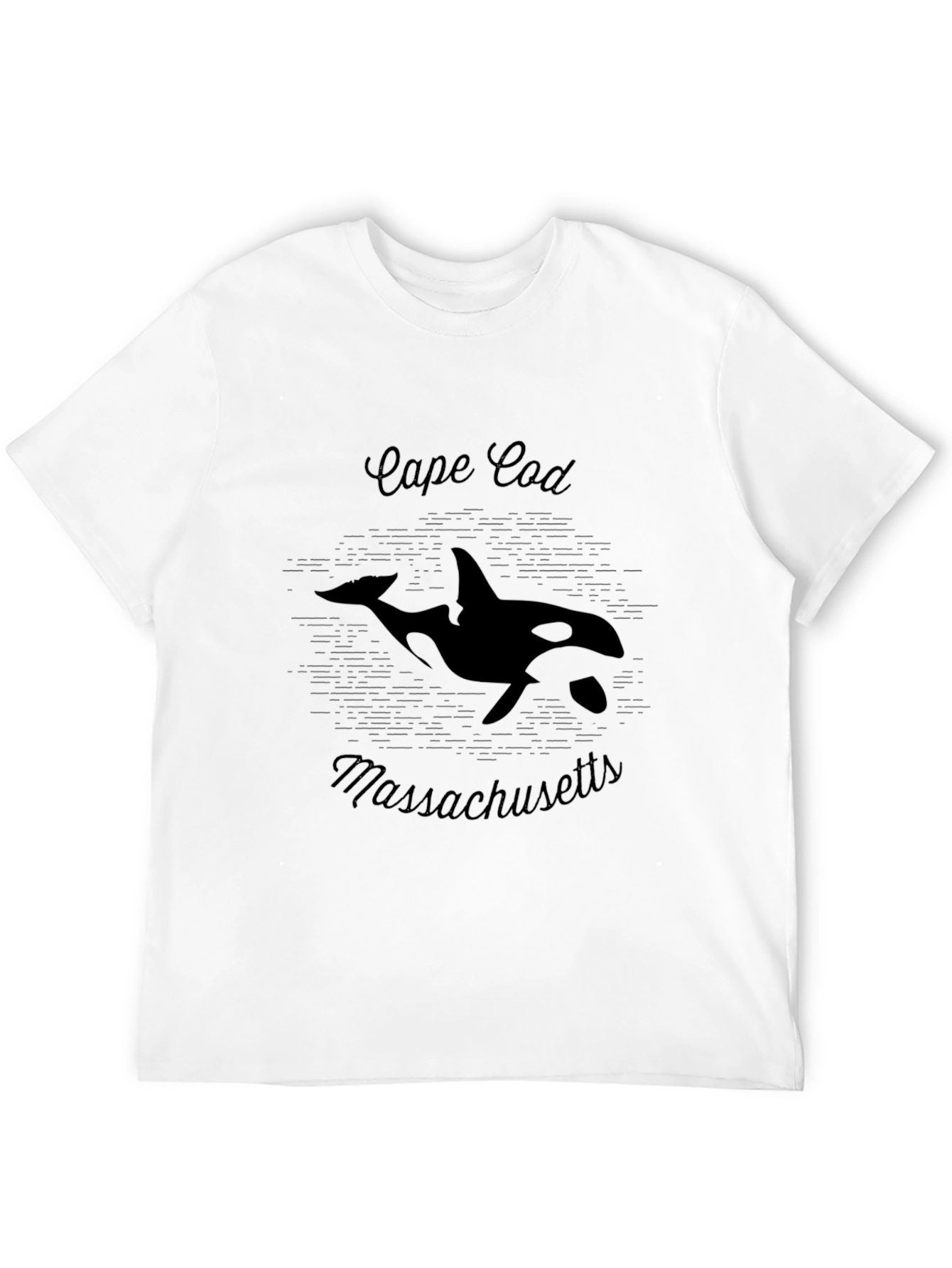Cape Cod Massachusetts Orca T-Shirt